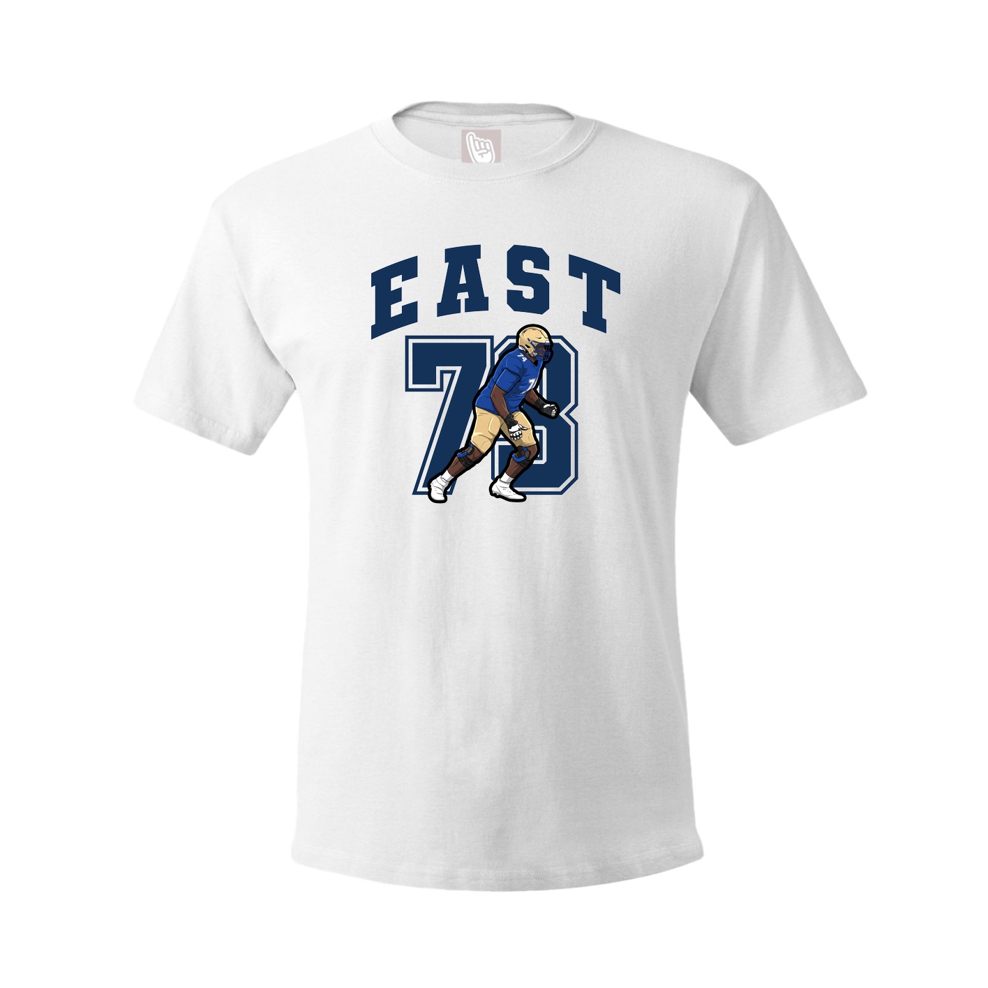 Tee — Number in White