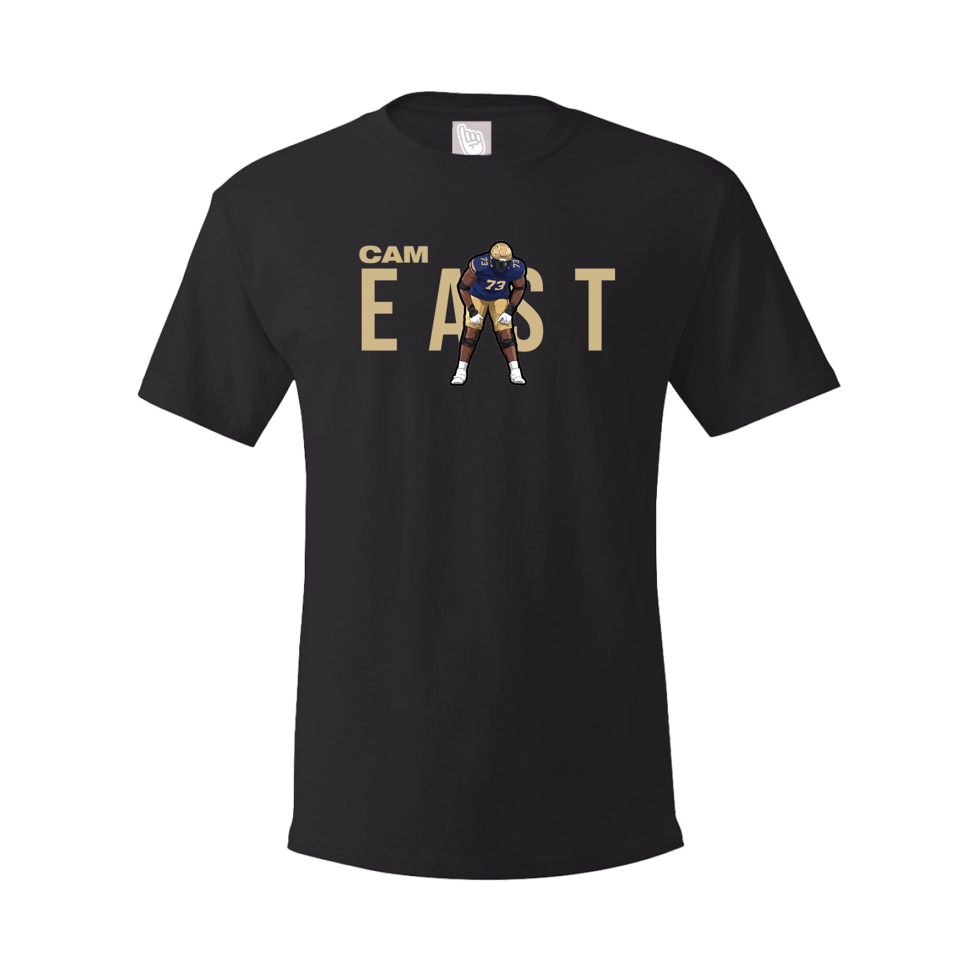 Youth Tee — Player Name in Black