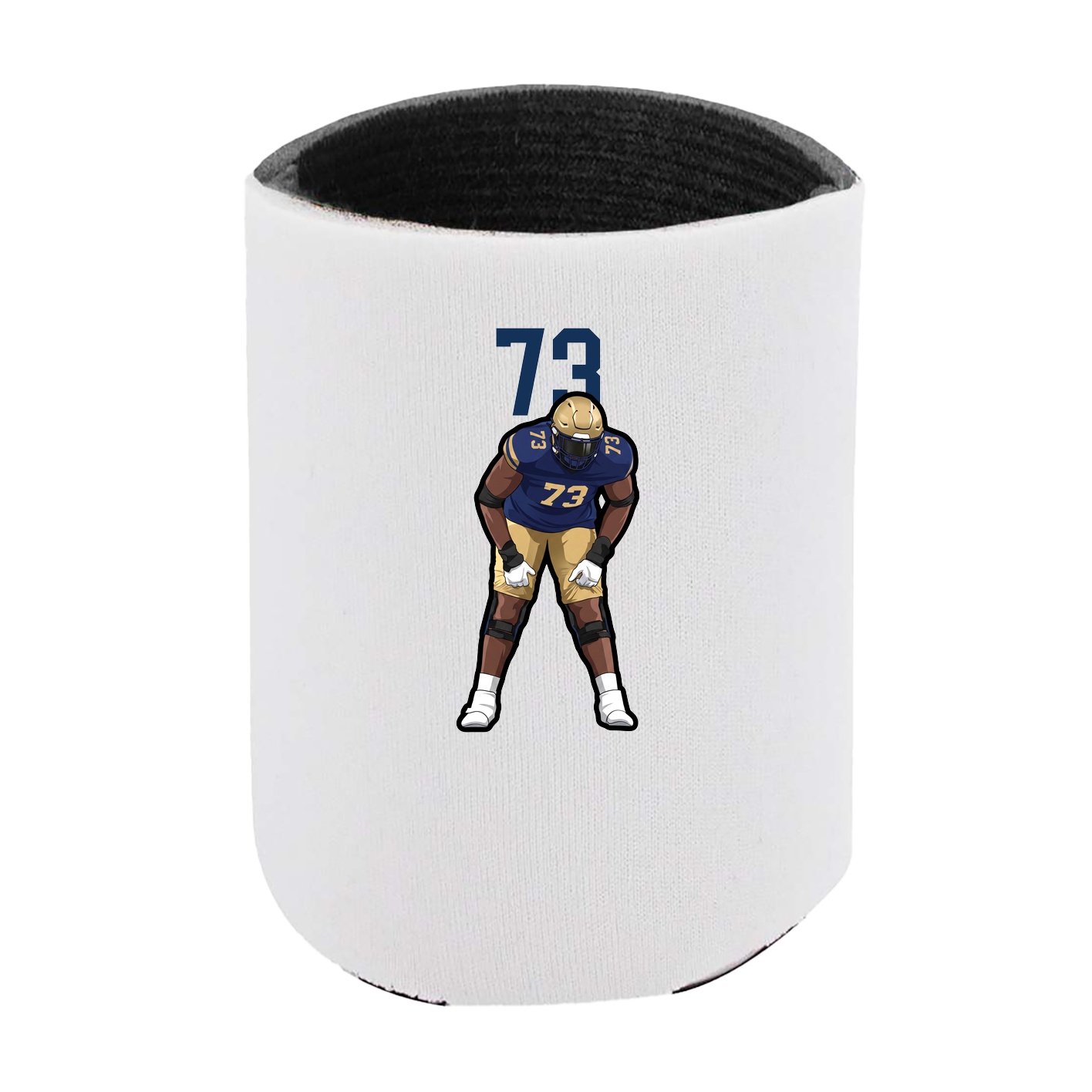 Can Holder — Number Top in White