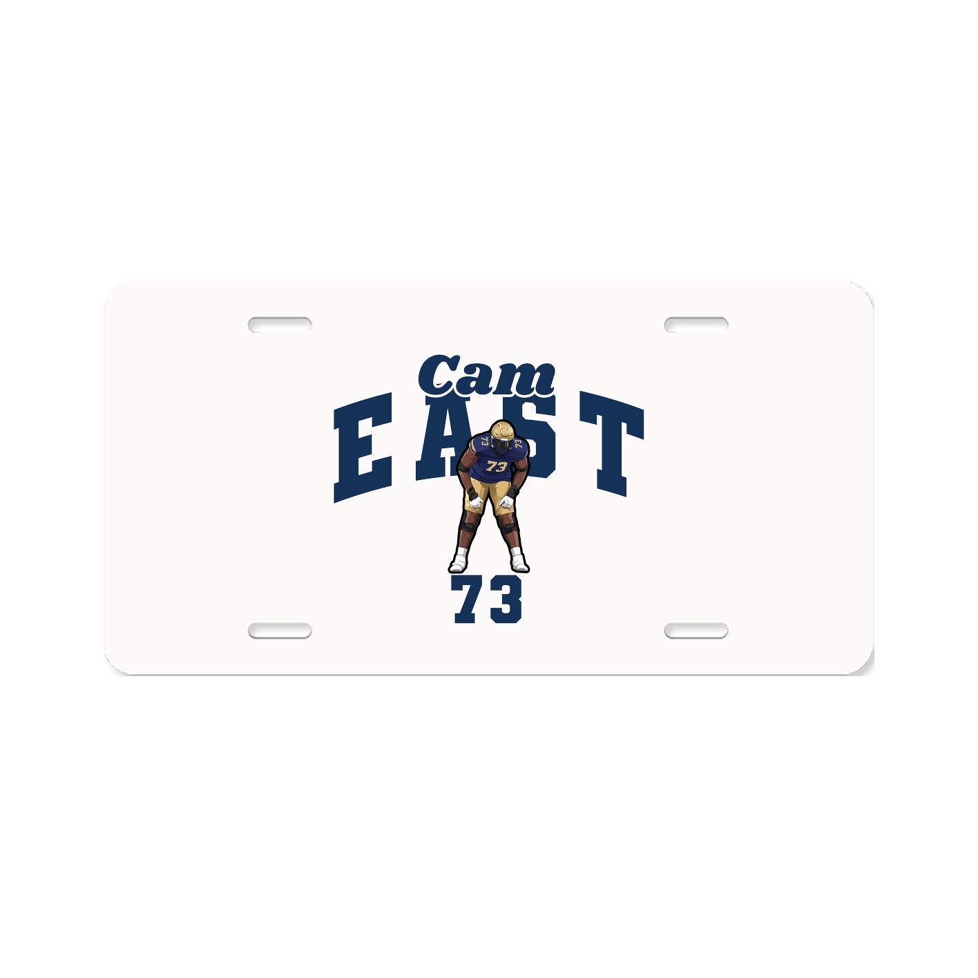 License Plate — Signature Arch in Classic
