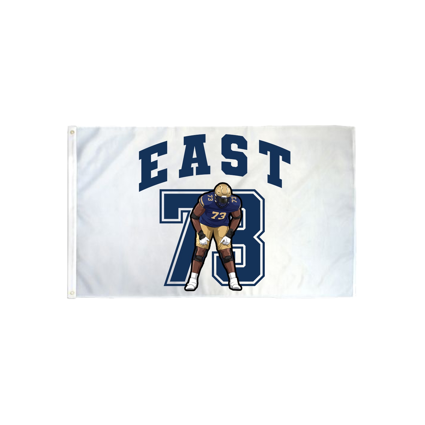 3x5 Flag — Number in Classic