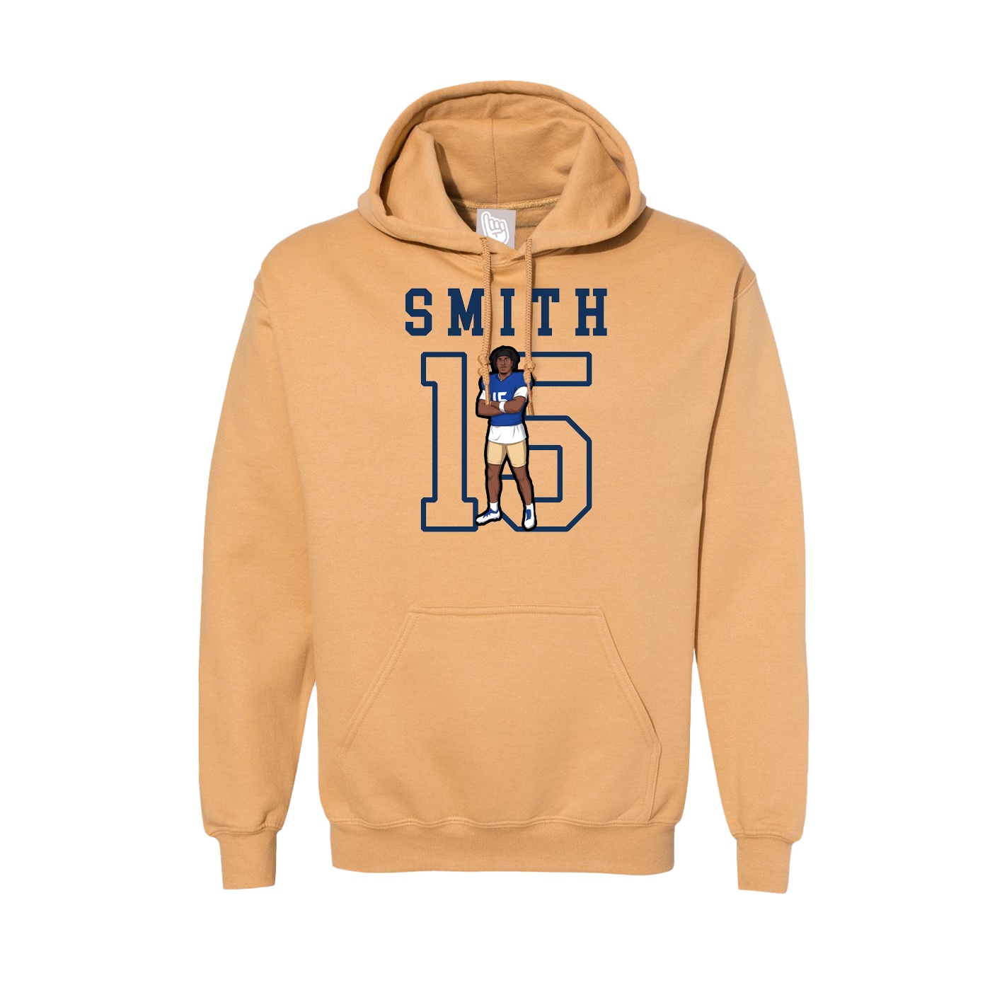 Hoodie — Shirsey in Vegas Gold