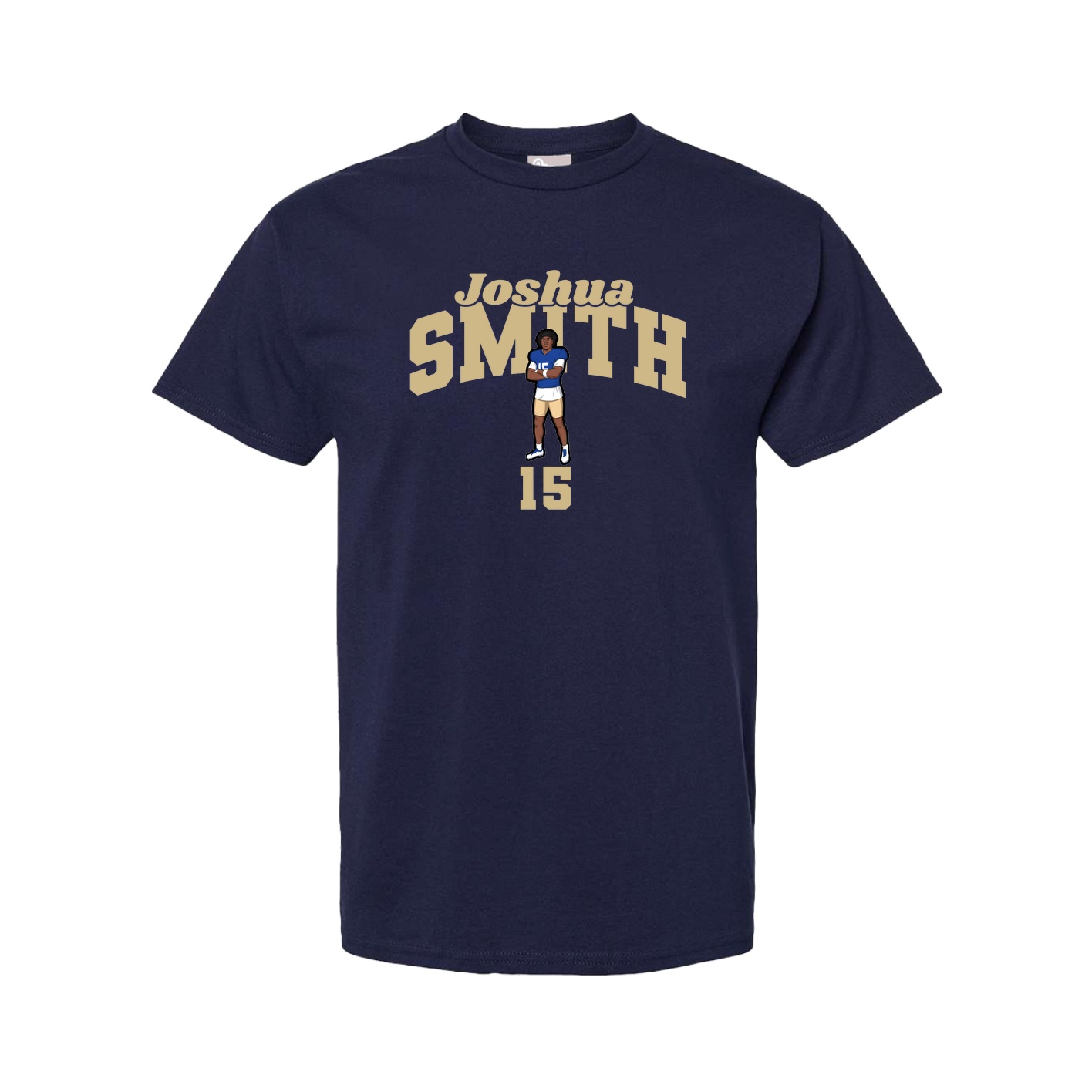 Youth Tee — Signature Arch in Navy