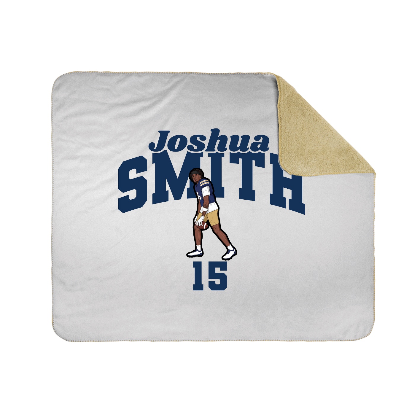 Throw Blanket — Signature Arch in White