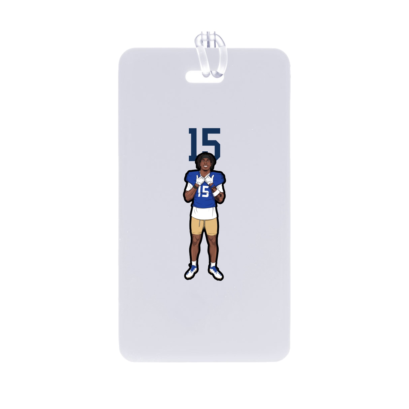 Bag Tag — Number Top in Classic