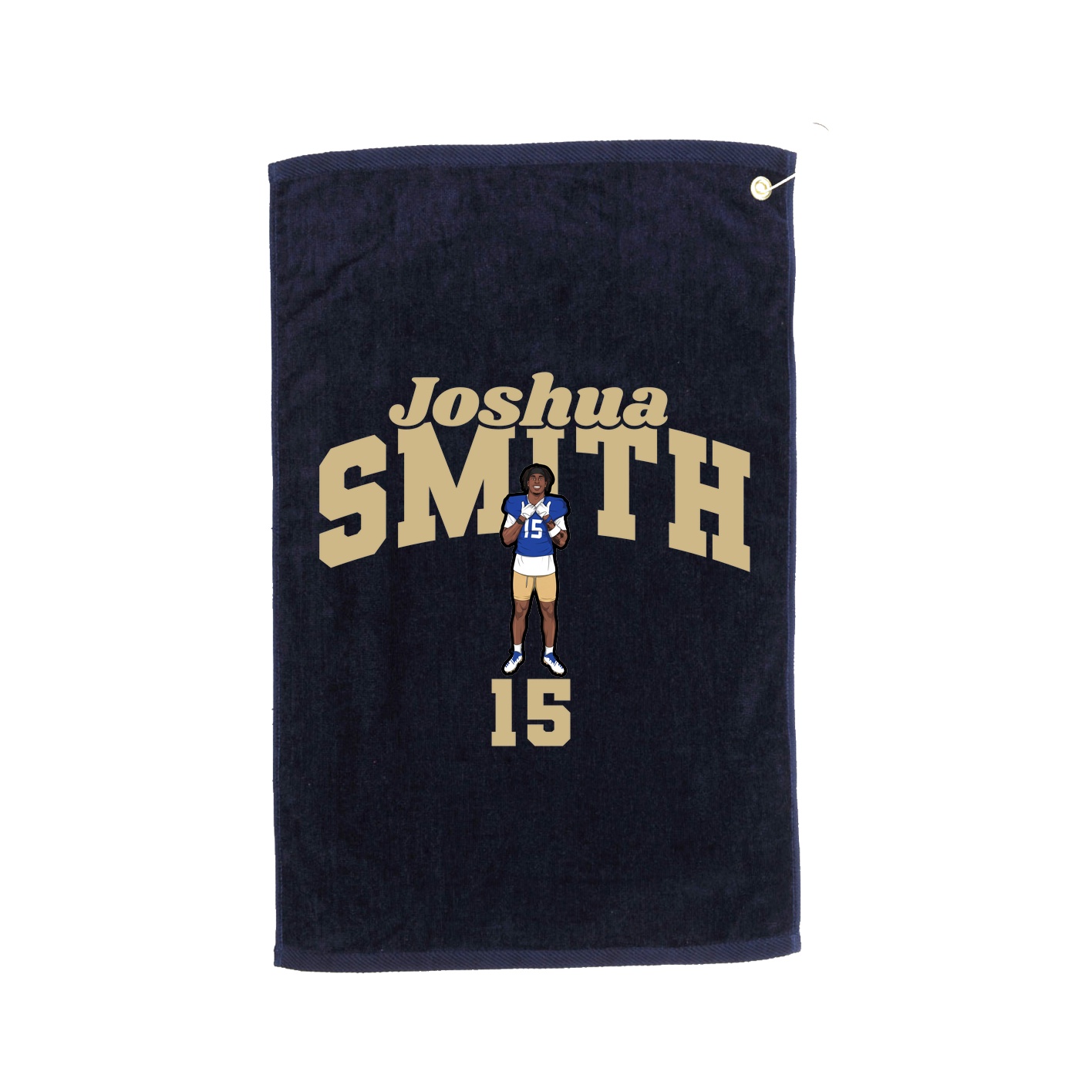 Golf Towel — Signature Arch in Navy