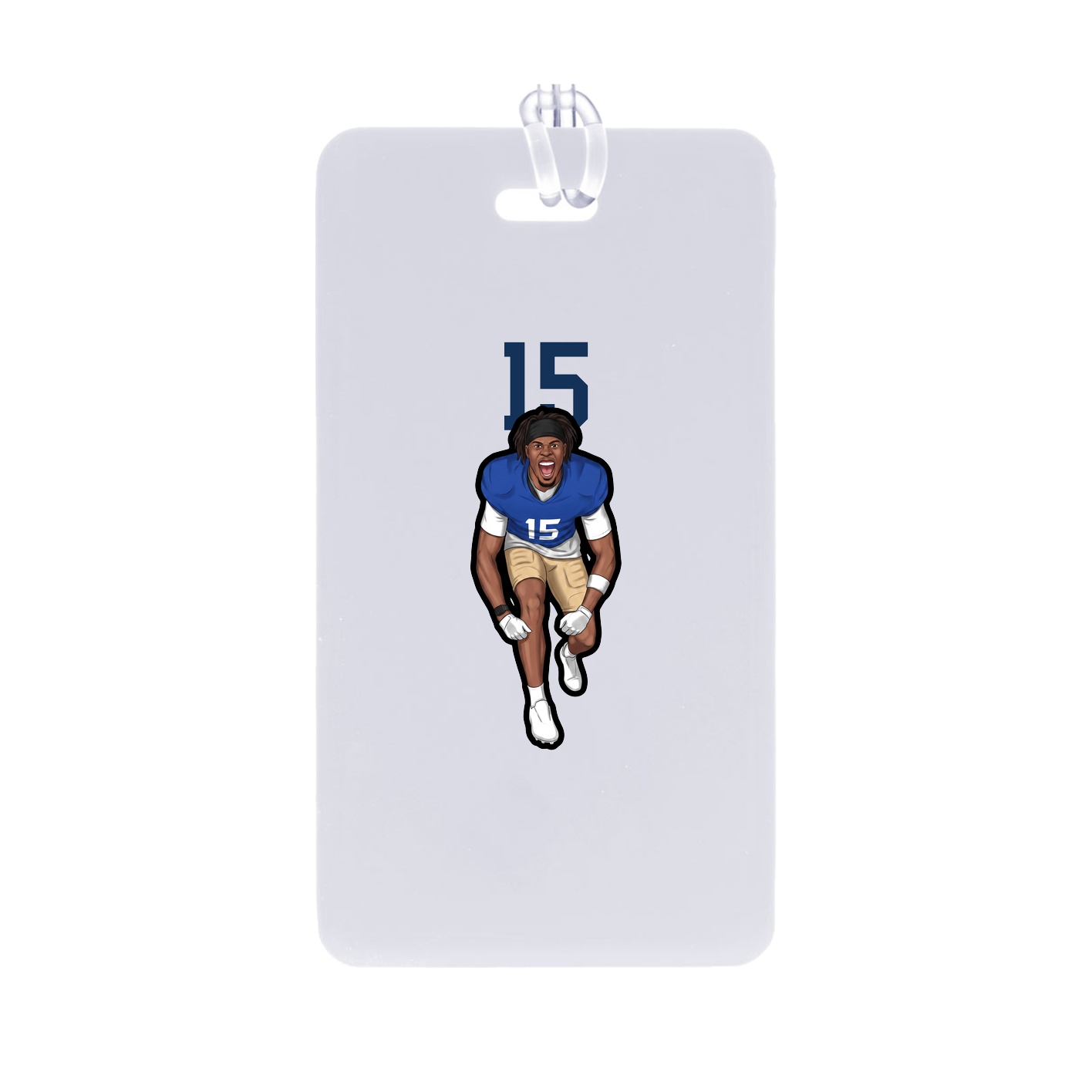 Bag Tag — Number Top in Classic