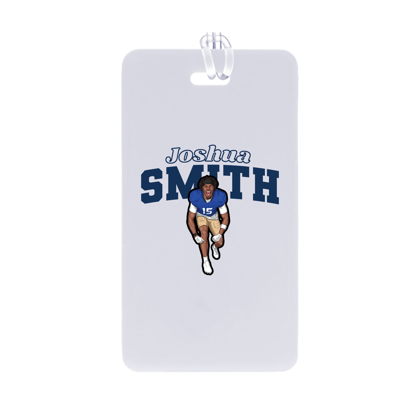Bag Tag — Name Arch in Classic