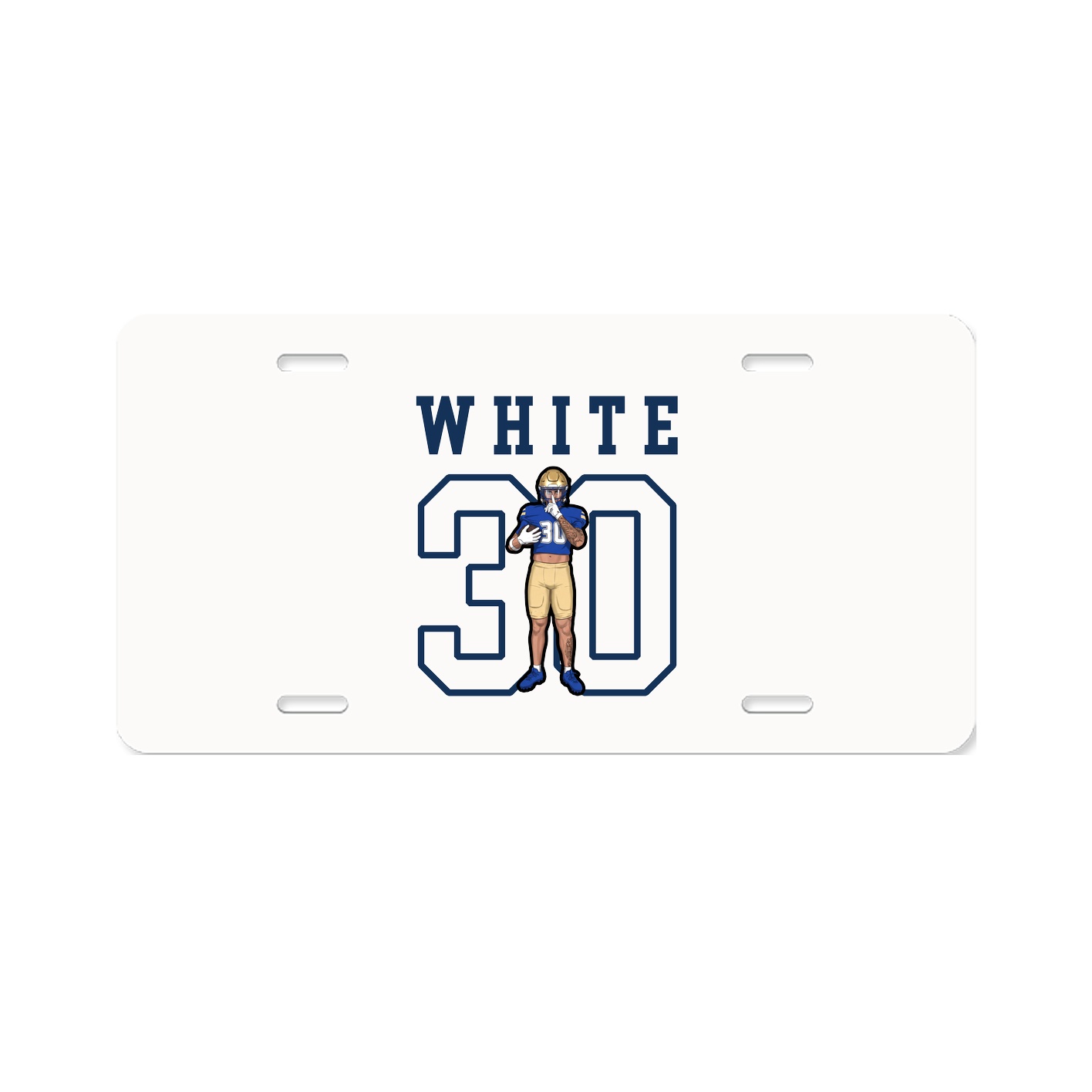 License Plate — Shirsey in Classic