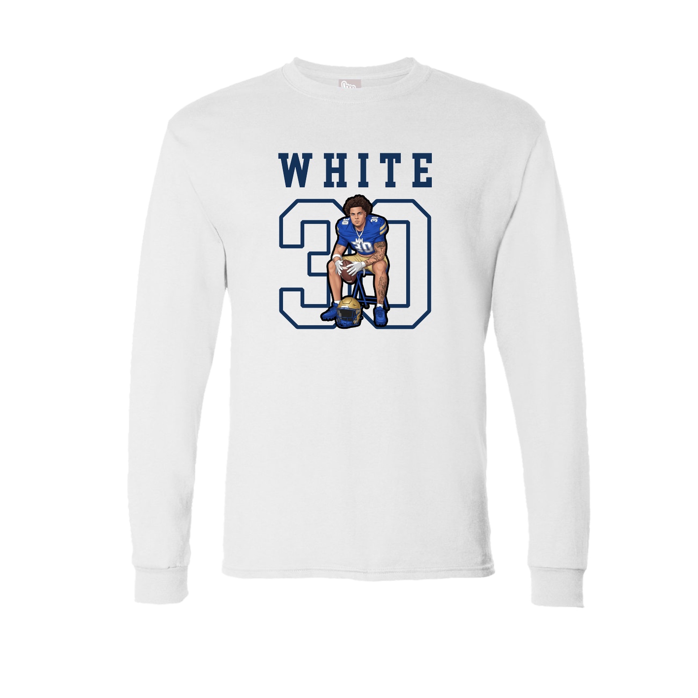 Long Sleeve Tee — Shirsey in White