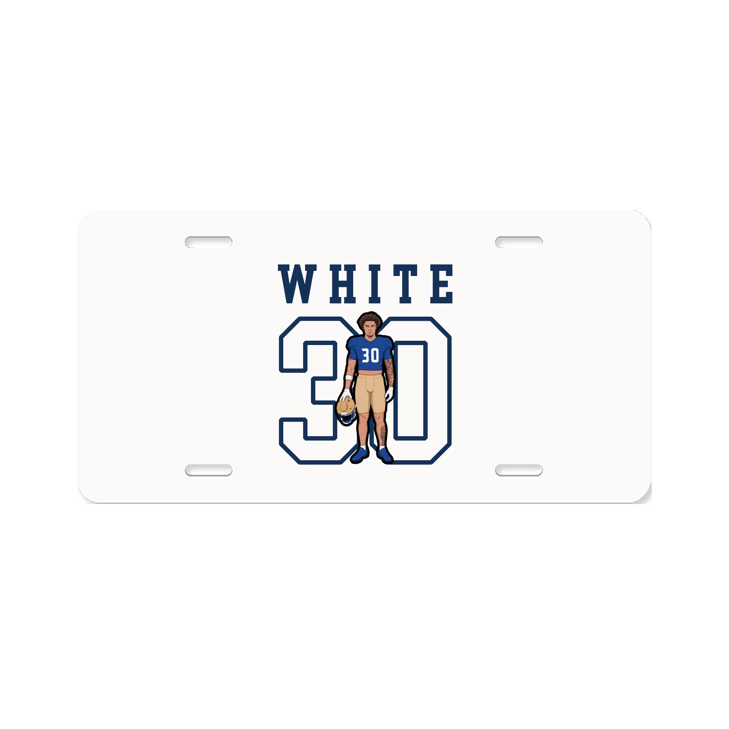 License Plate — Shirsey in Classic