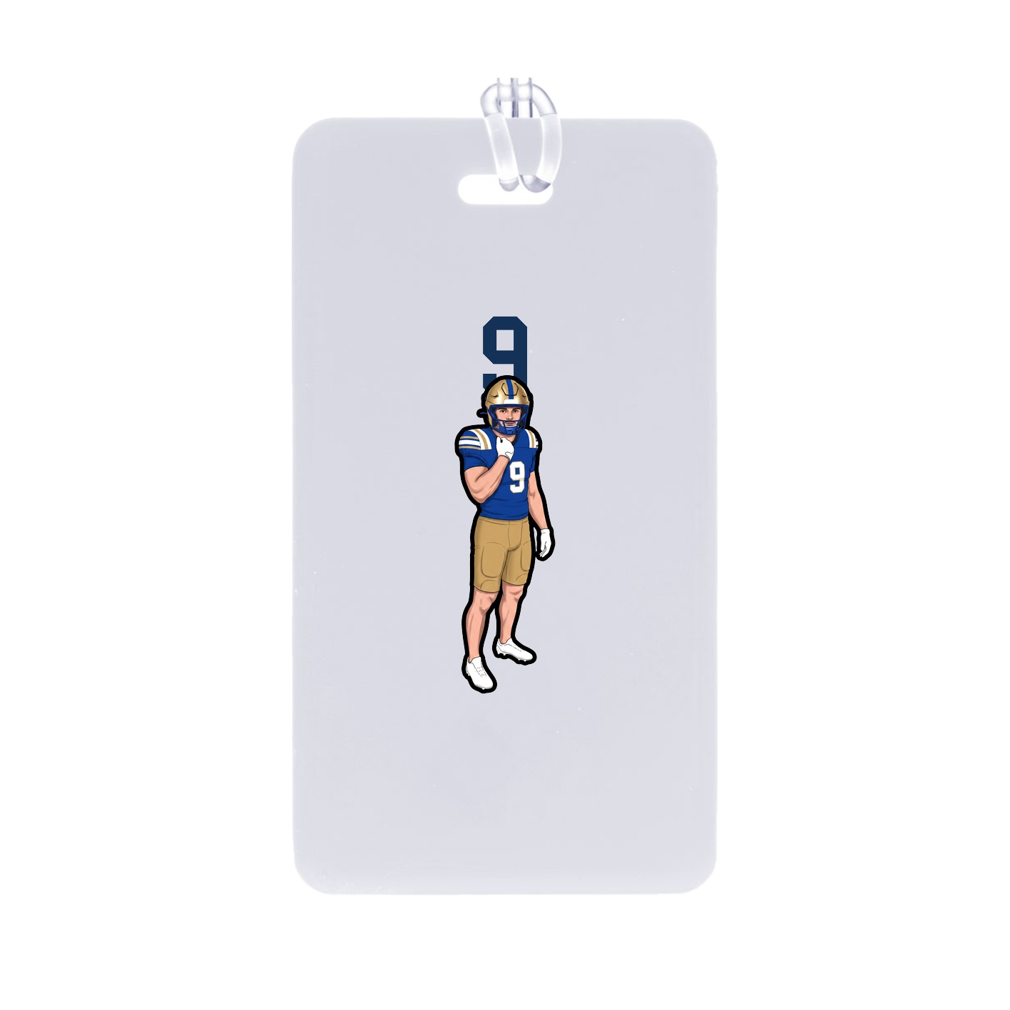 Bag Tag — Number Top in Classic