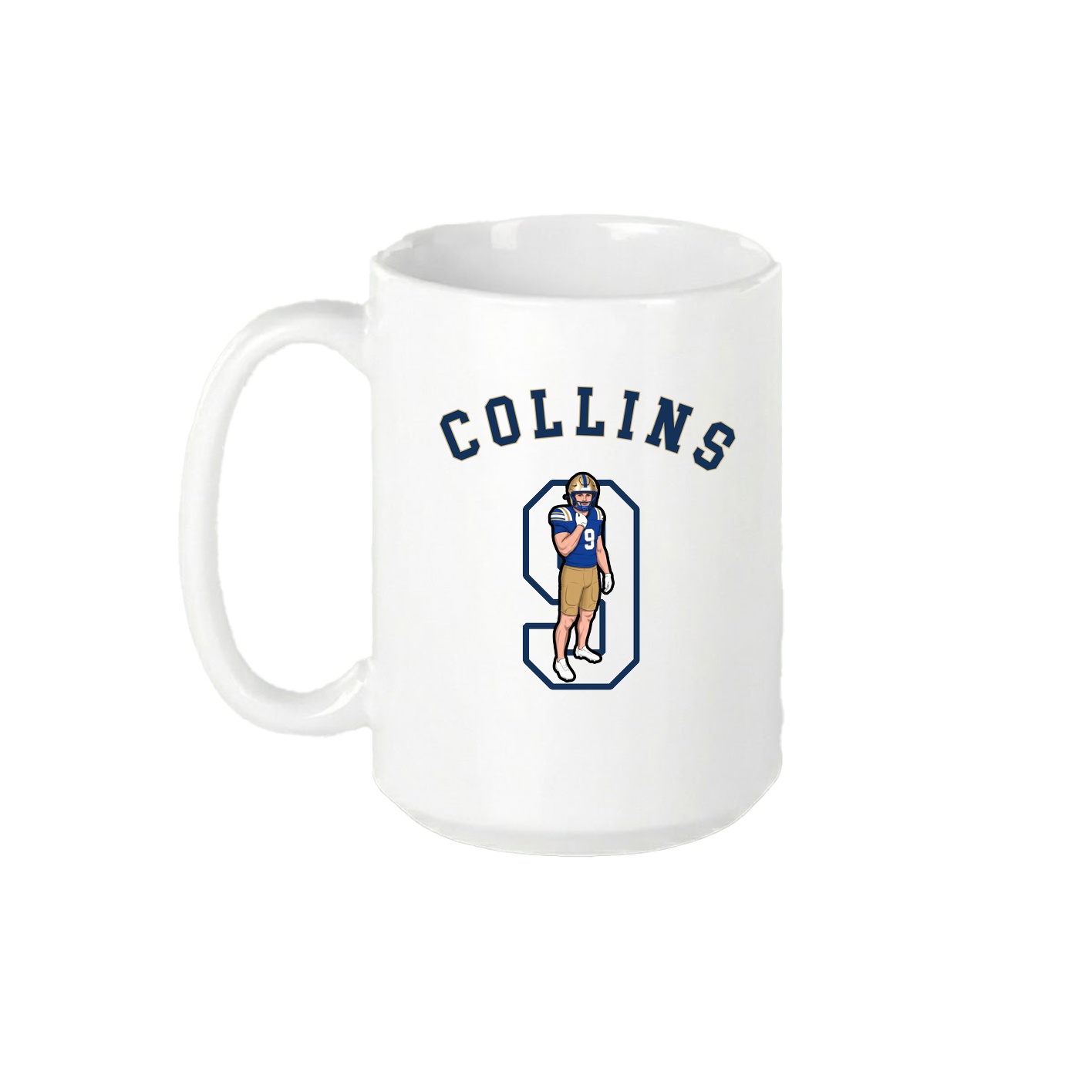 15oz Coffee Mug — Shirsey Arch in White