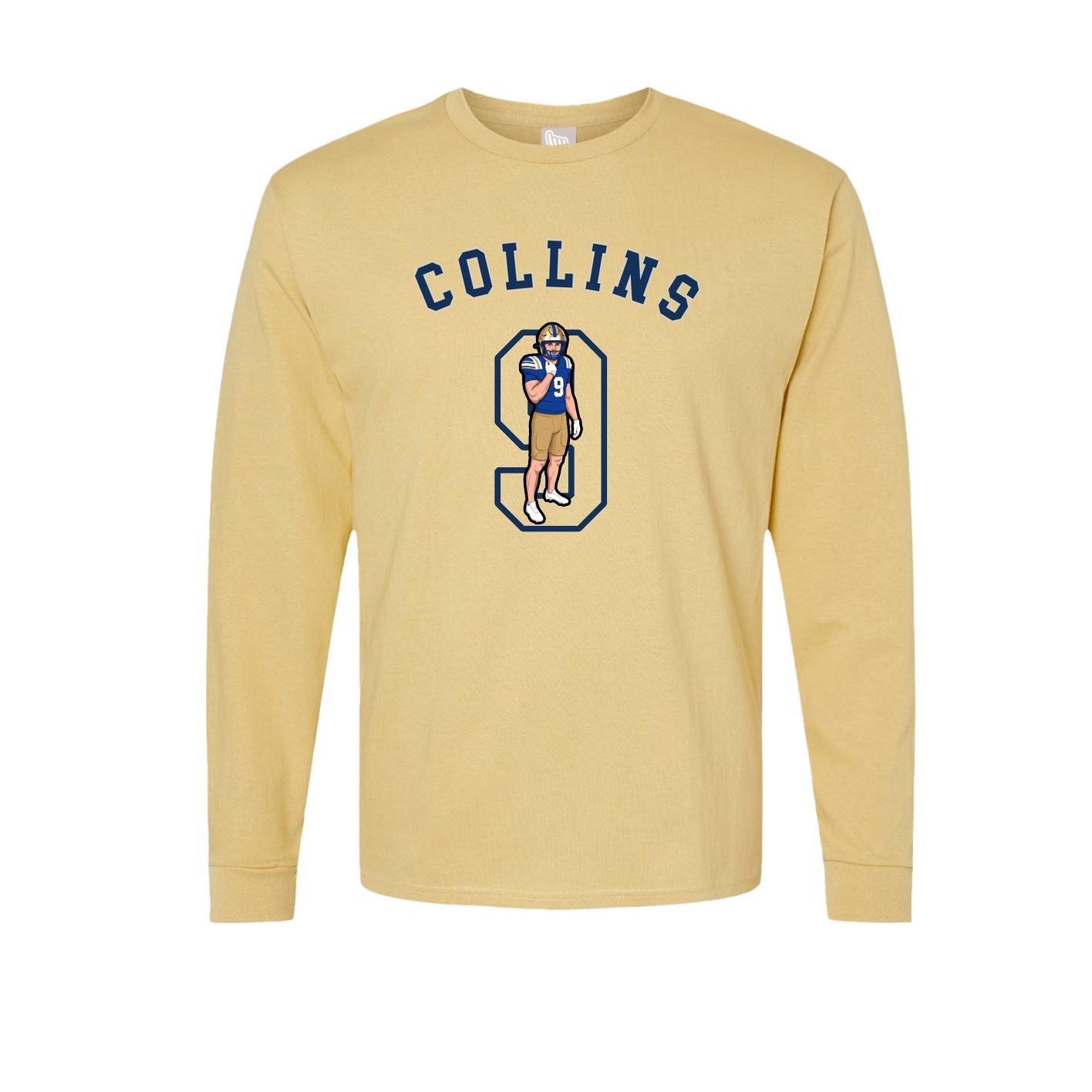 Long Sleeve Tee — Shirsey Arch in Vegas Gold