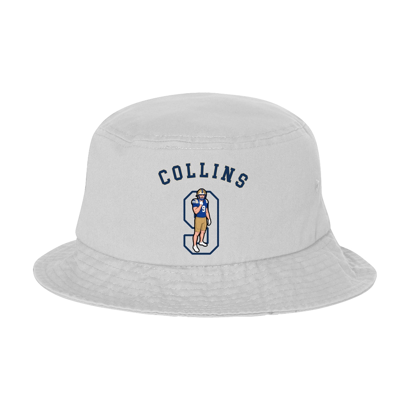 Bucket Cap — Shirsey Arch in White