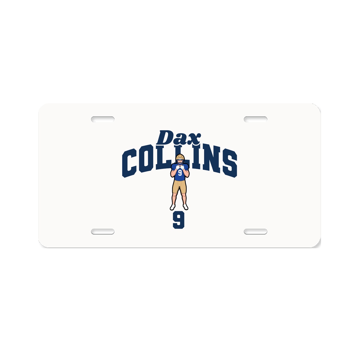 License Plate — Signature Arch in Classic