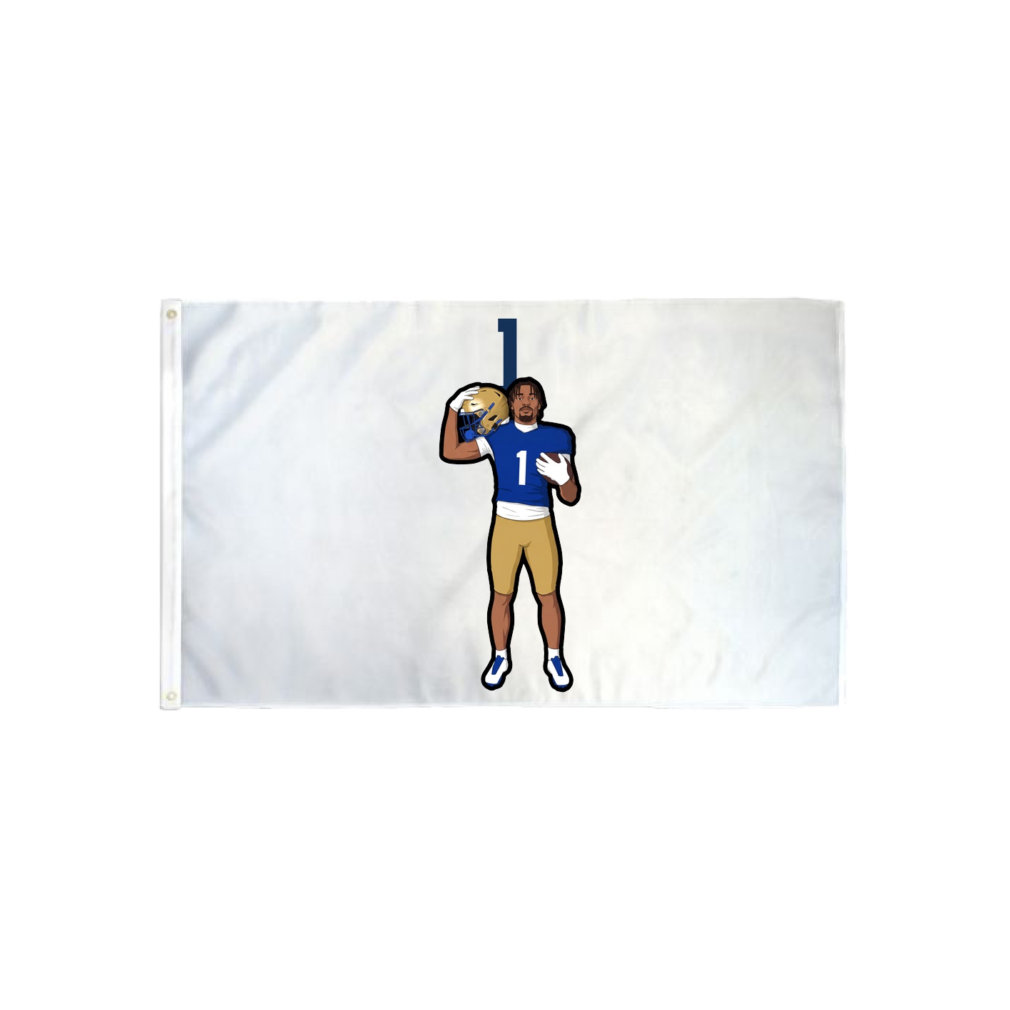 3x5 Flag — Number Top in Classic