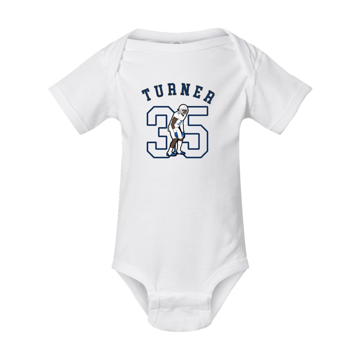 Baby Onesie — Shirsey Arch in White