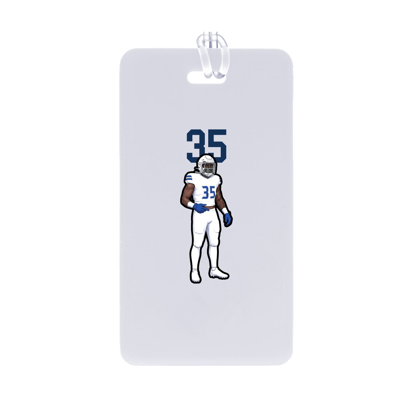 Bag Tag — Number Top in Classic