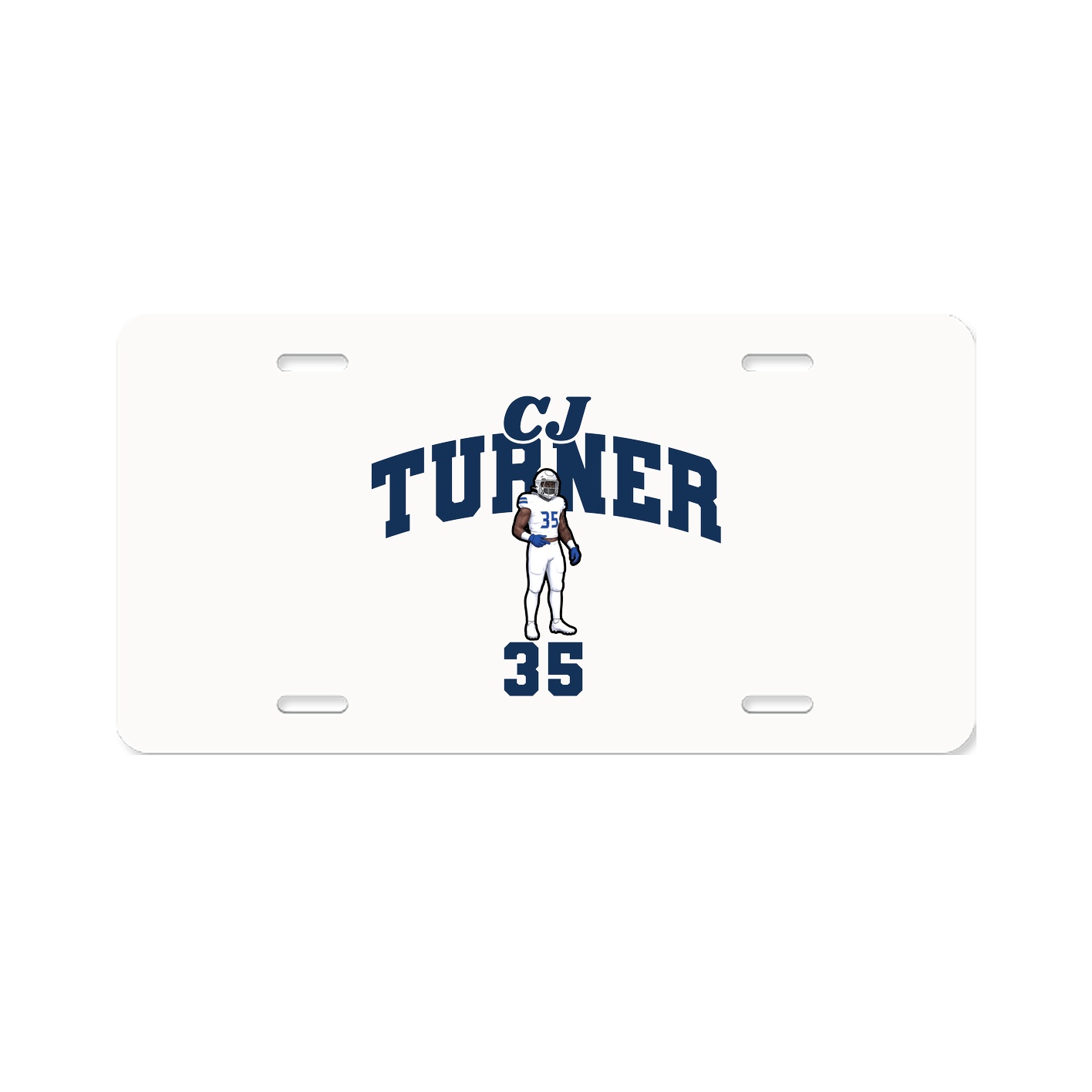 License Plate — Signature Arch in Classic