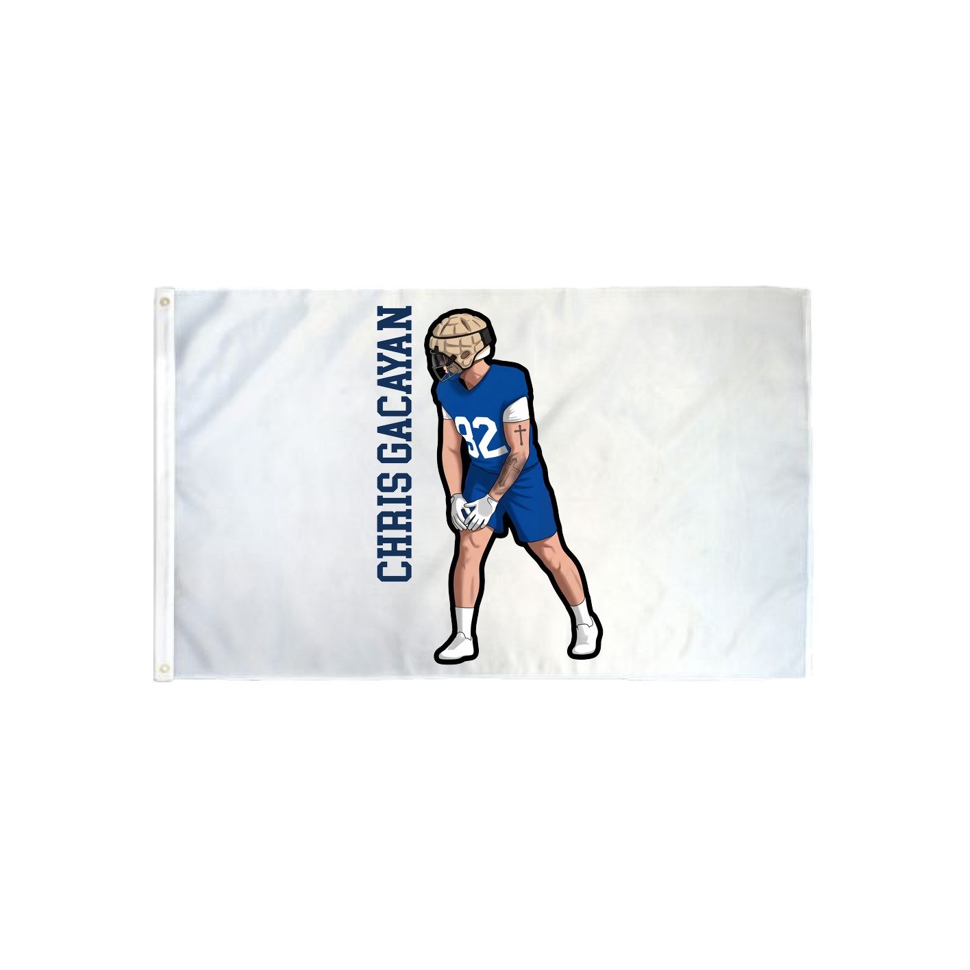 3x5 Flag — Name Vertical in Classic