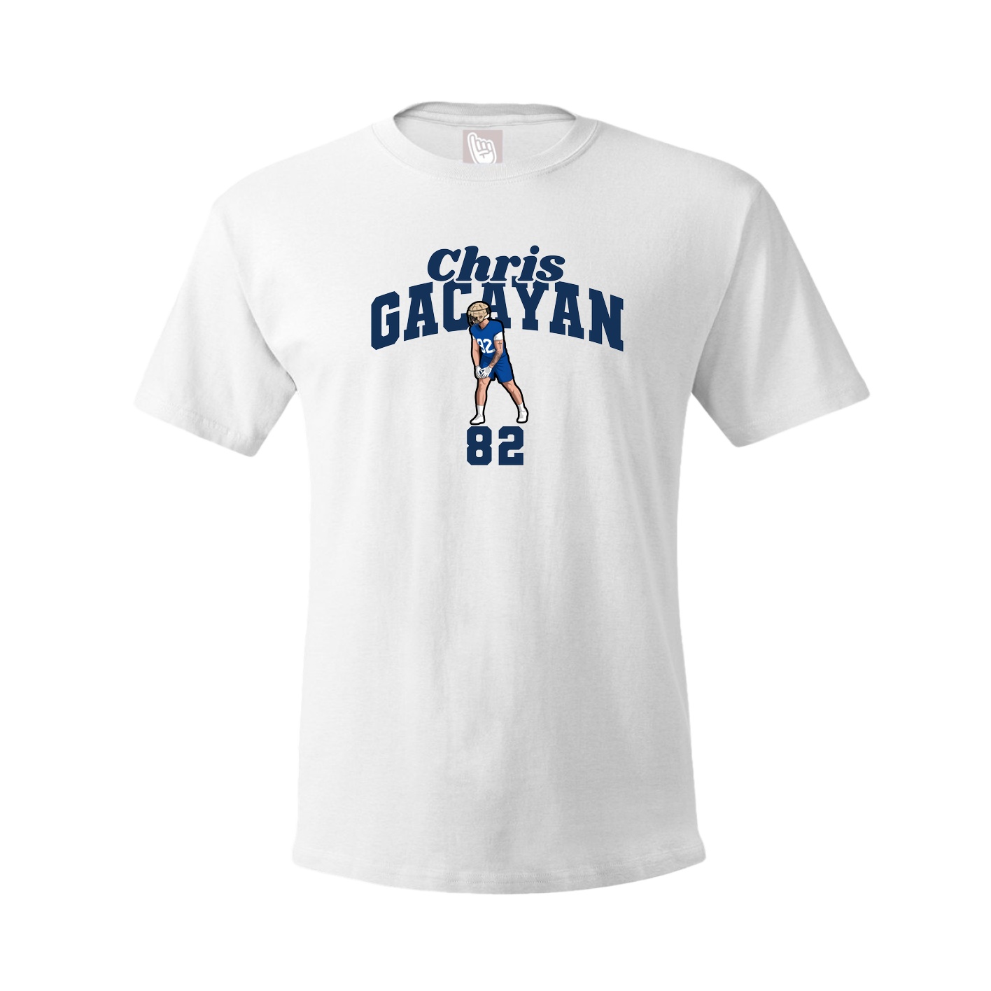Youth Tee — Signature Arch in White