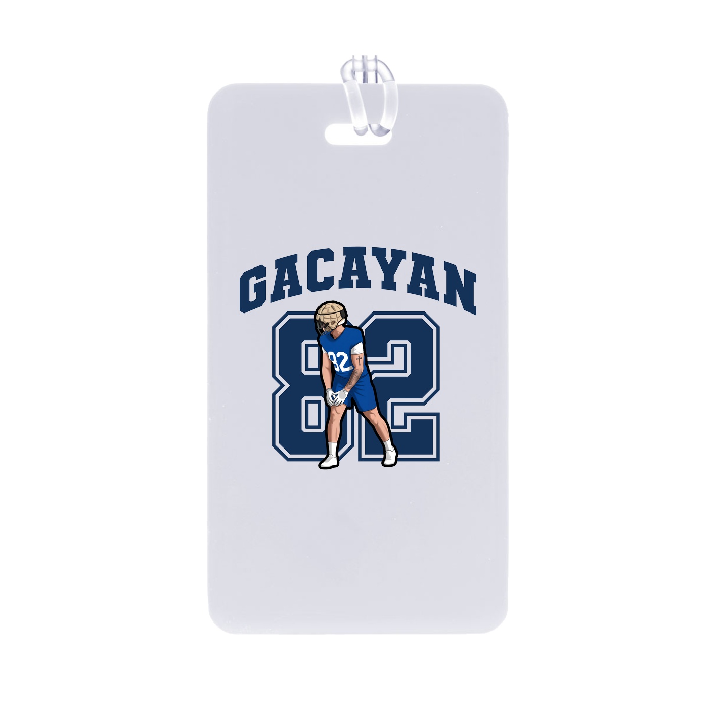 Bag Tag — Number in Classic