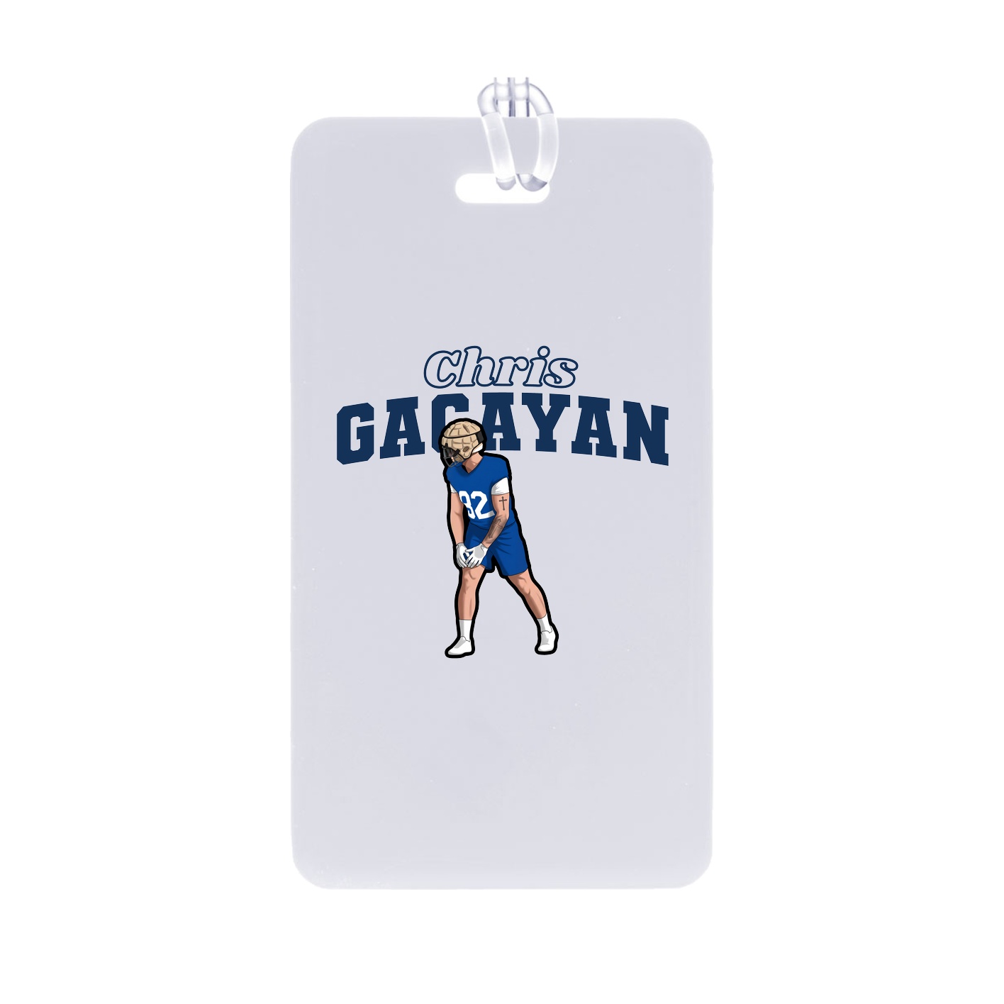 Bag Tag — Name Arch in Classic