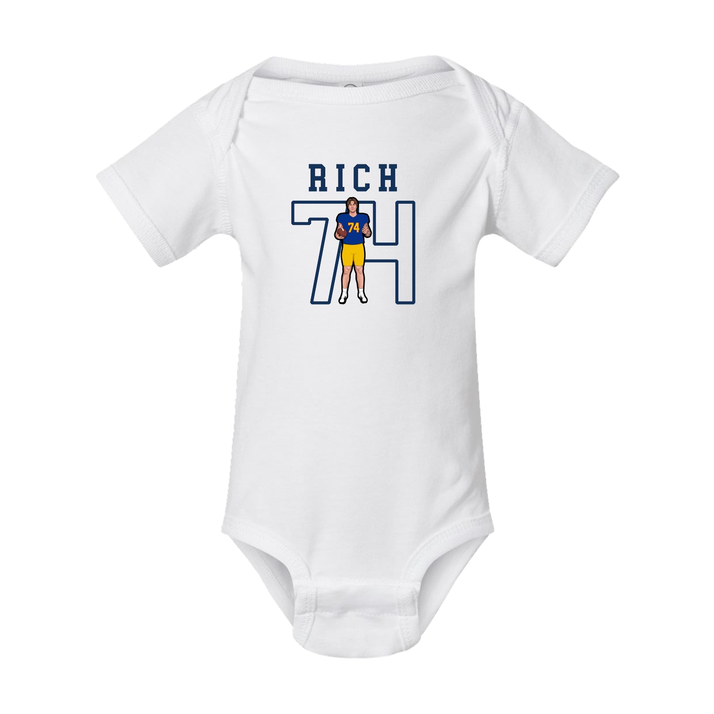 Baby Onesie — Shirsey in White