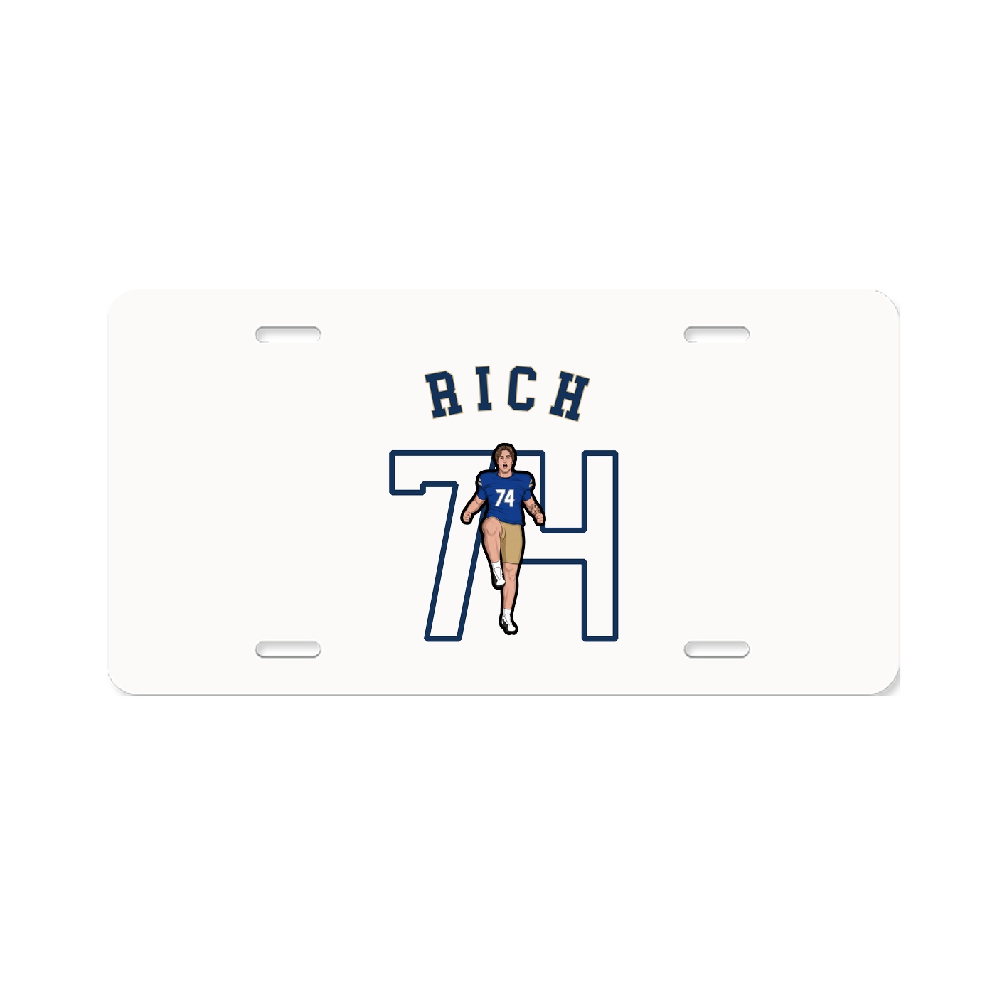 License Plate — Shirsey Arch in Classic