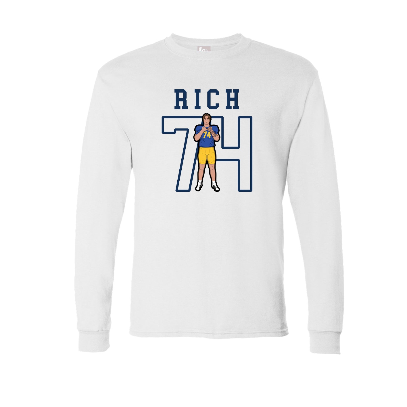Long Sleeve Tee — Shirsey in White