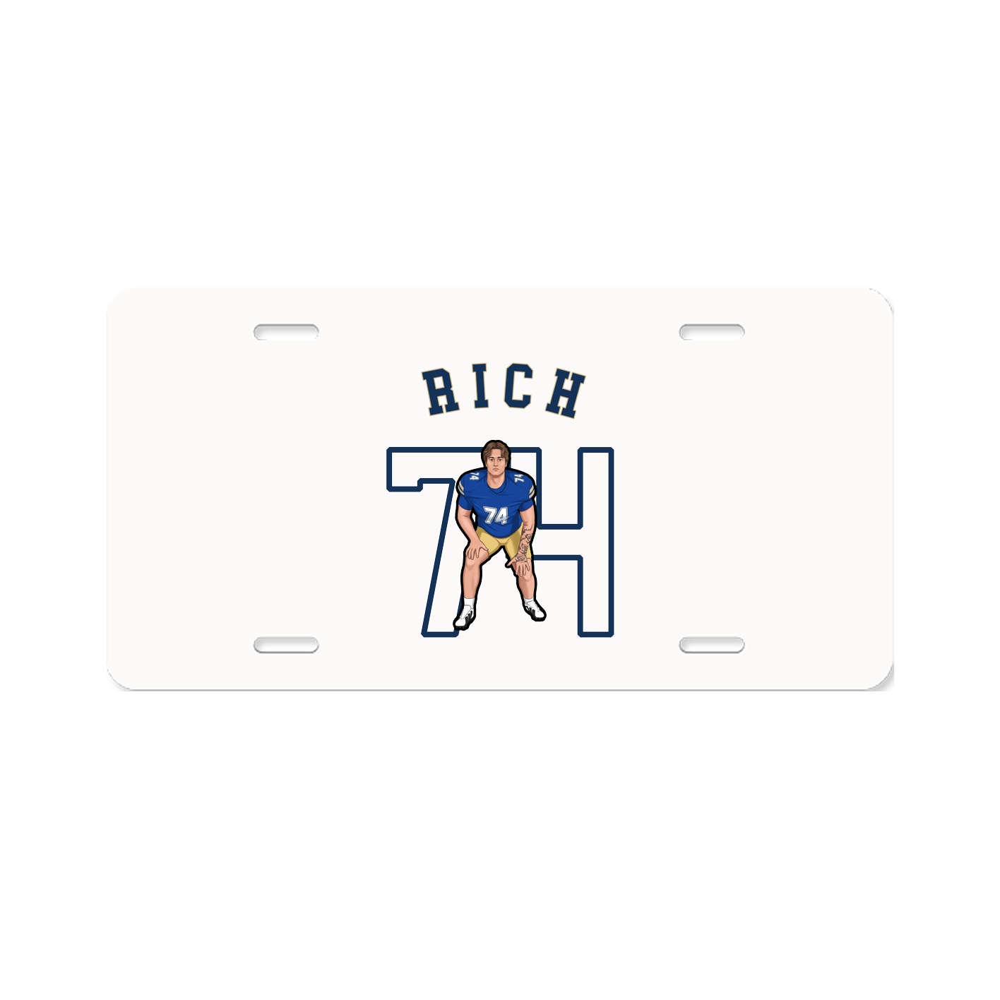 License Plate — Shirsey Arch in Classic
