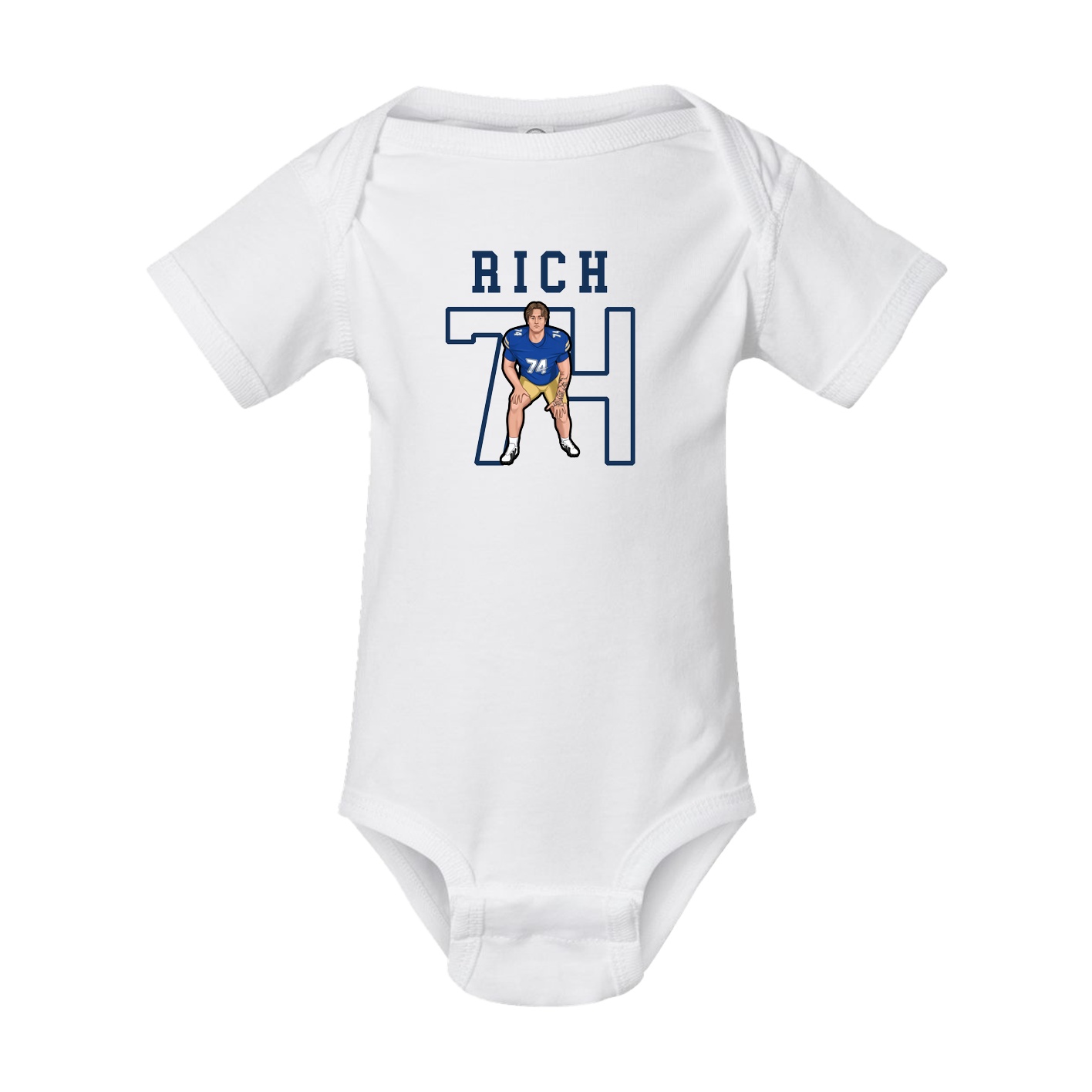 Baby Onesie — Shirsey in White