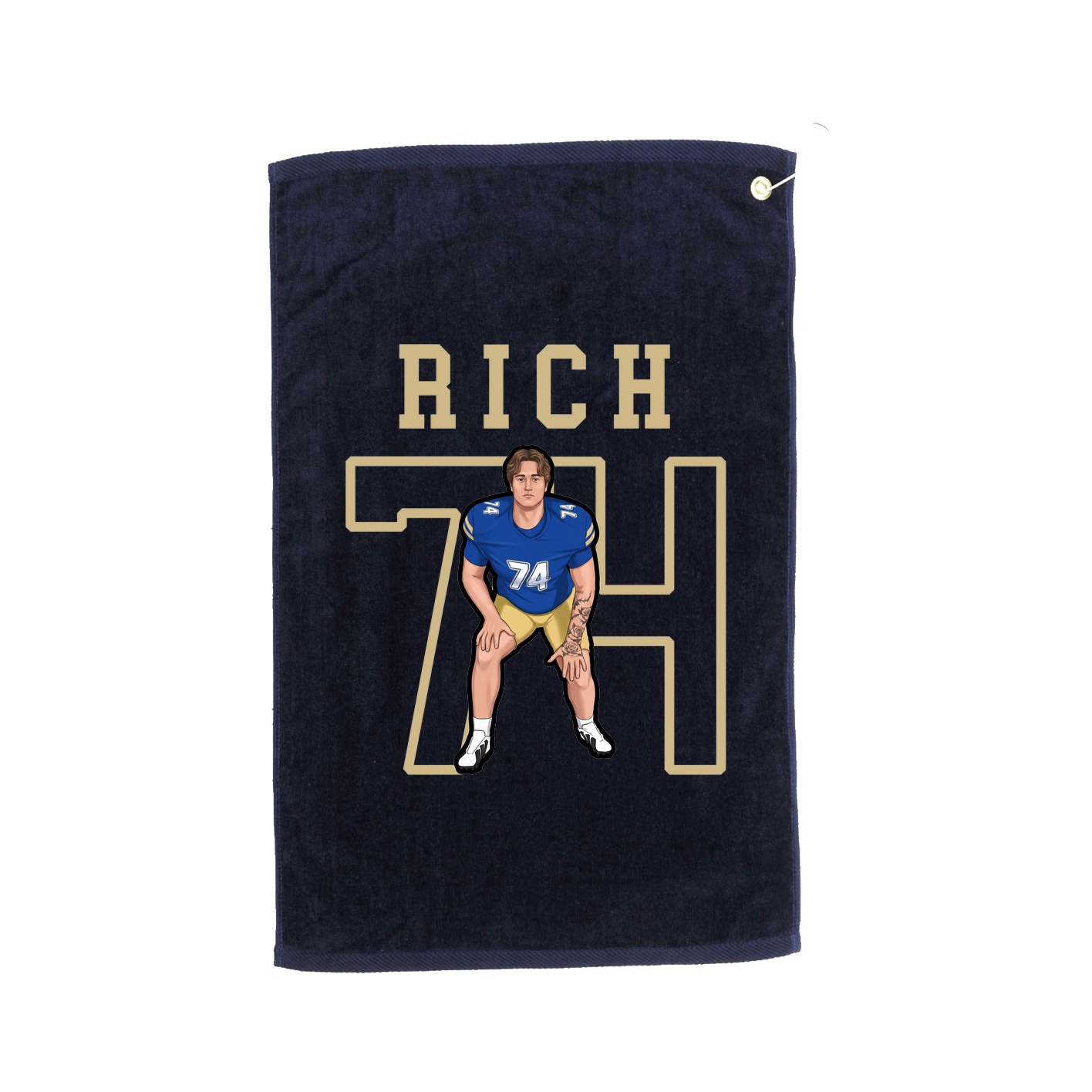 Golf Towel — Shirsey in Navy