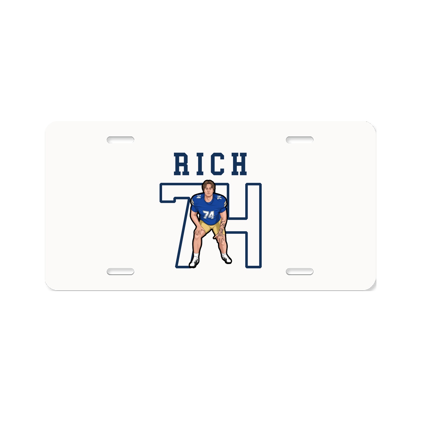 License Plate — Shirsey in Classic