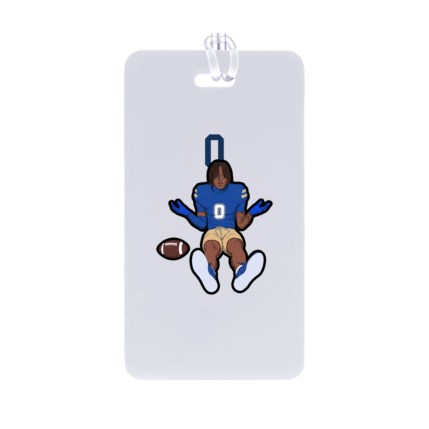 Bag Tag — Number Top in Classic