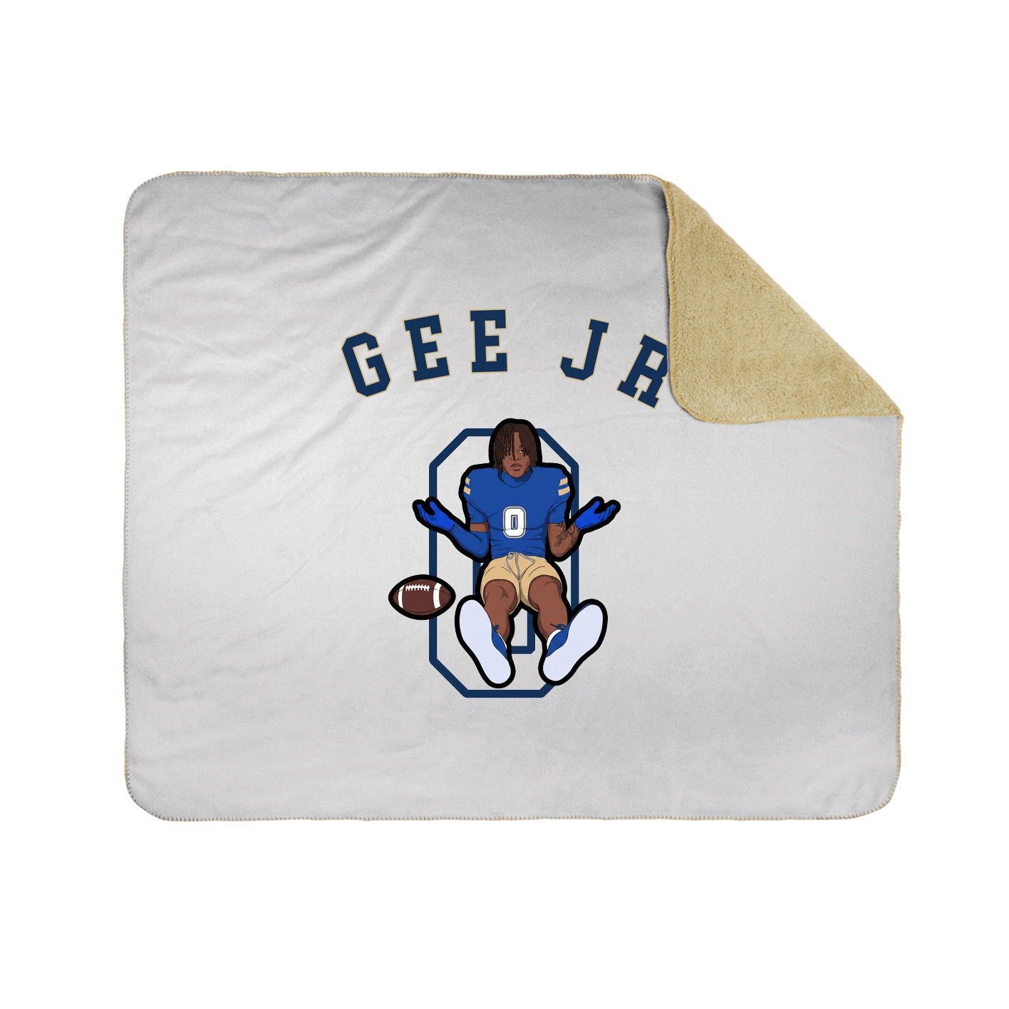 Throw Blanket — Shirsey Arch in White