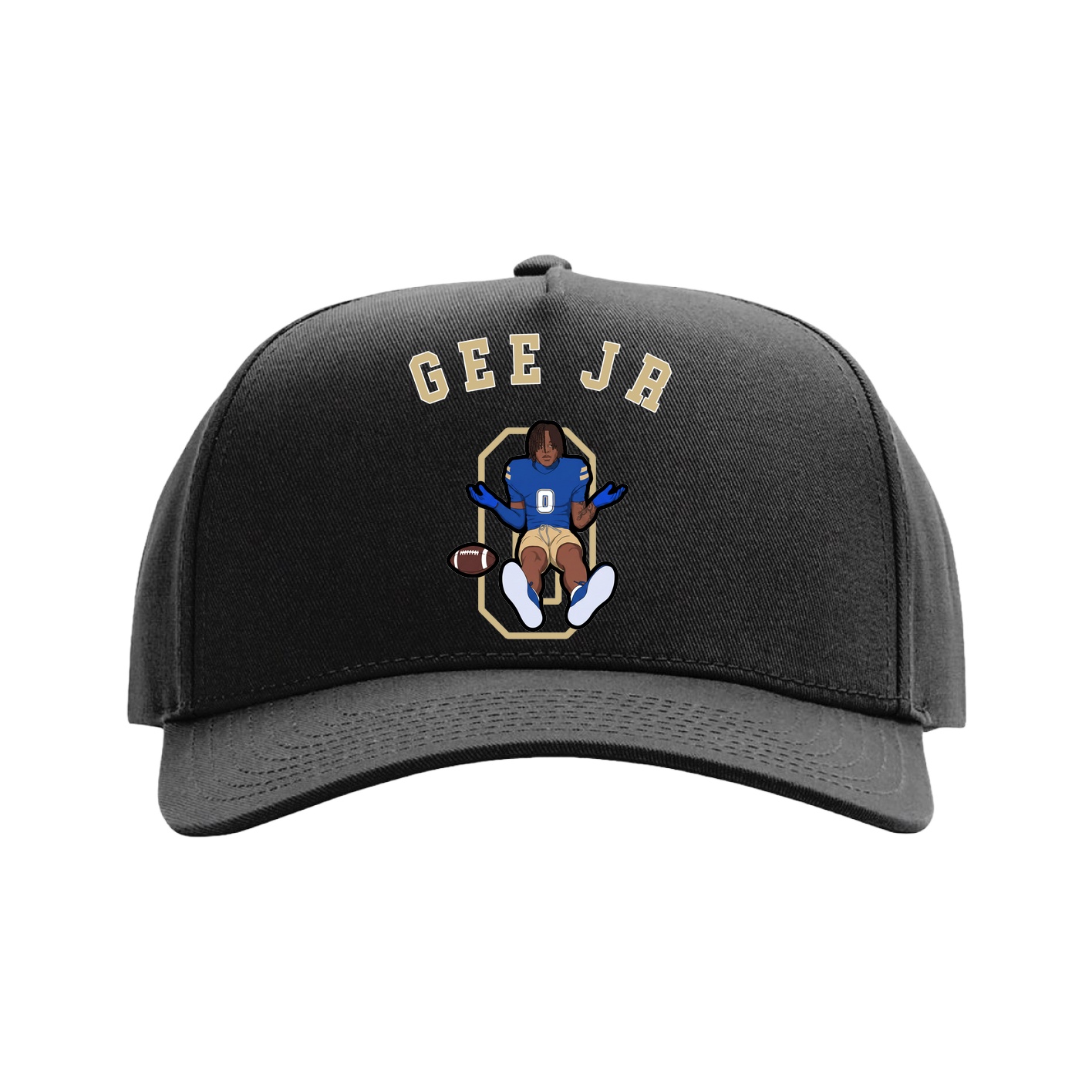 Full Fabric Five-Panel Champ Cap