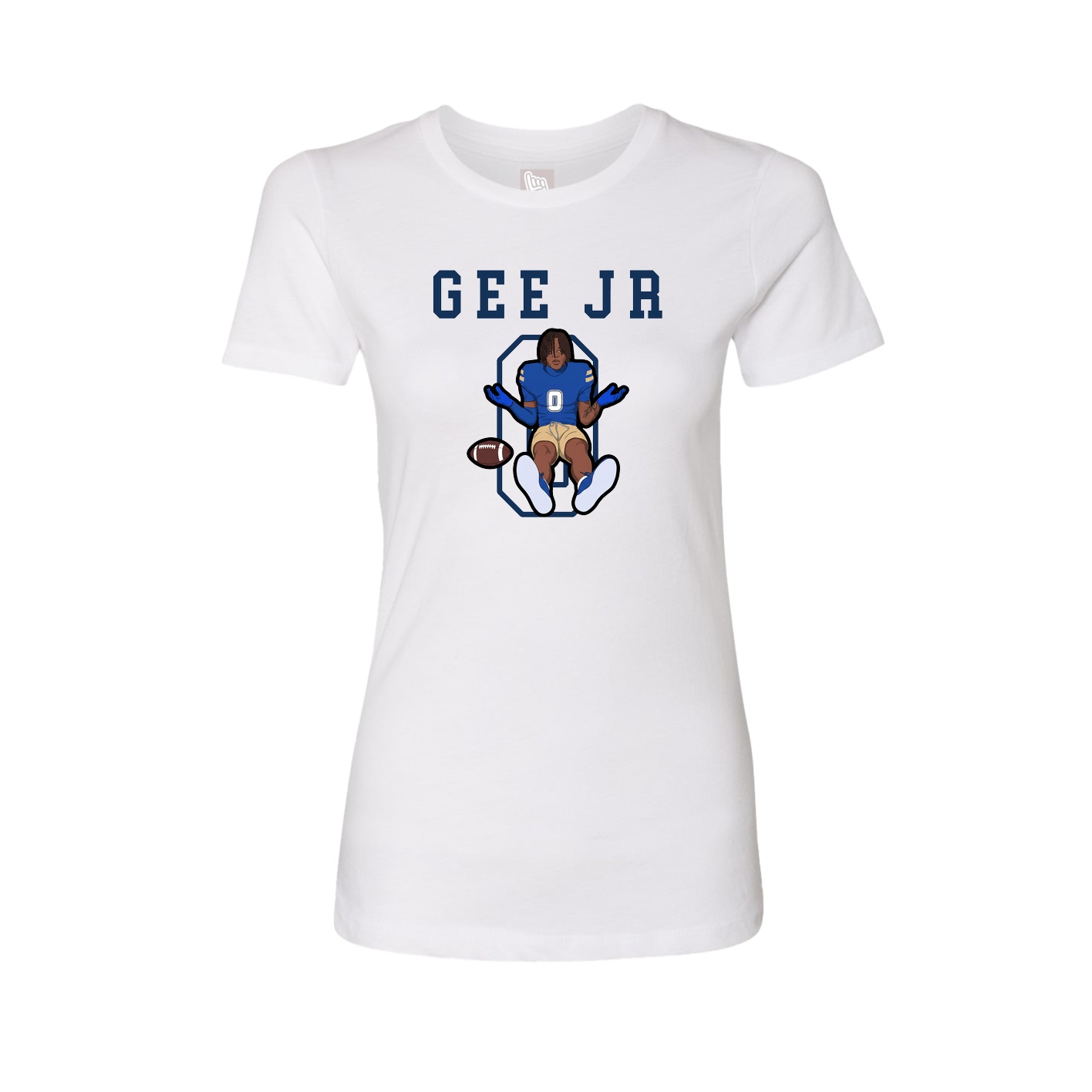 Fitted Women's Tee — Shirsey in White