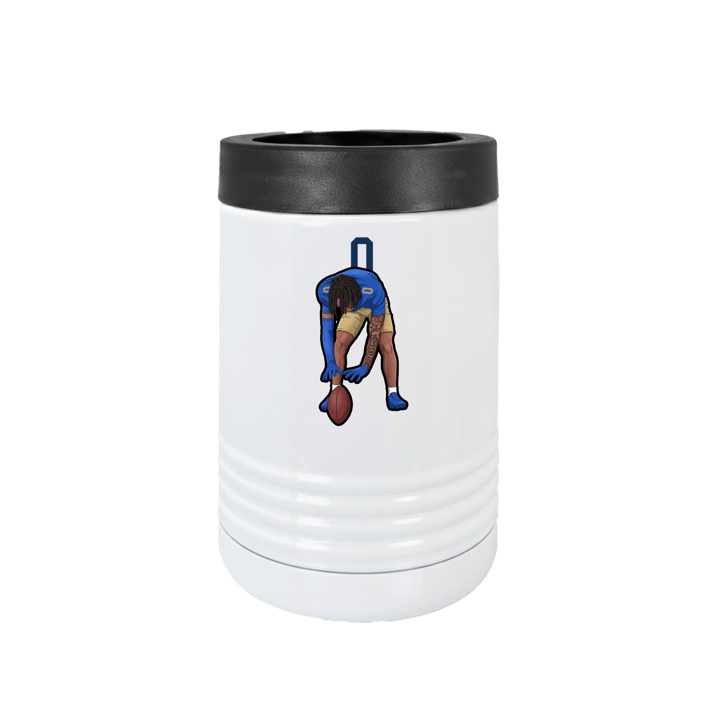 Beverage Holder — Number Top in White