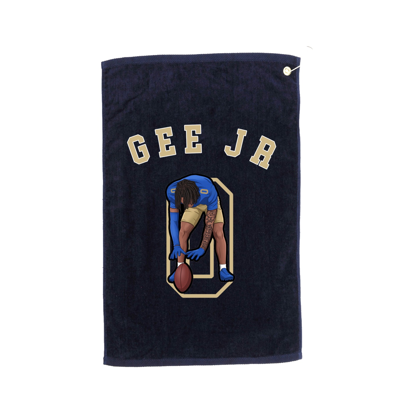 Golf Towel — Shirsey Arch in Navy