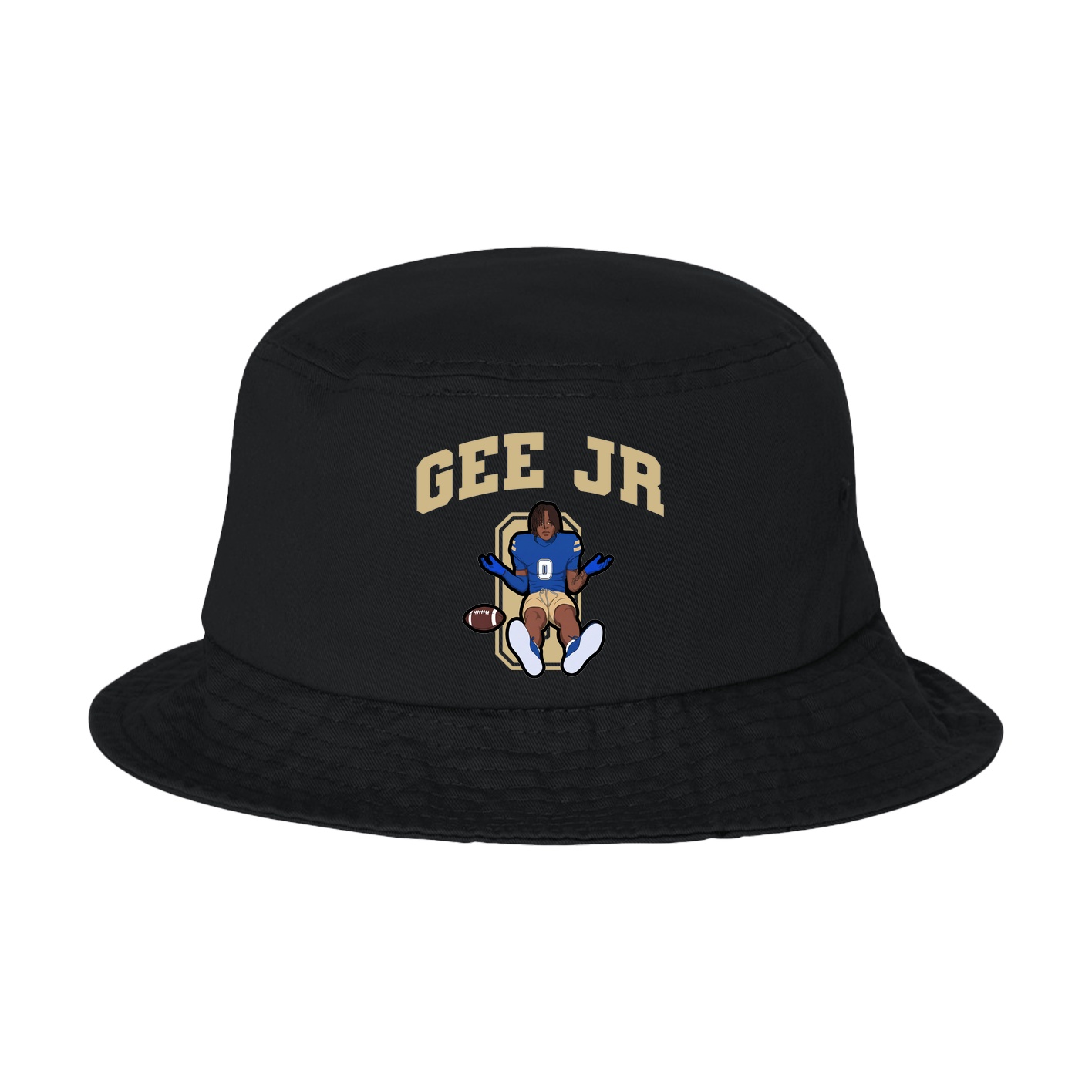 Bucket Cap — Number in Black