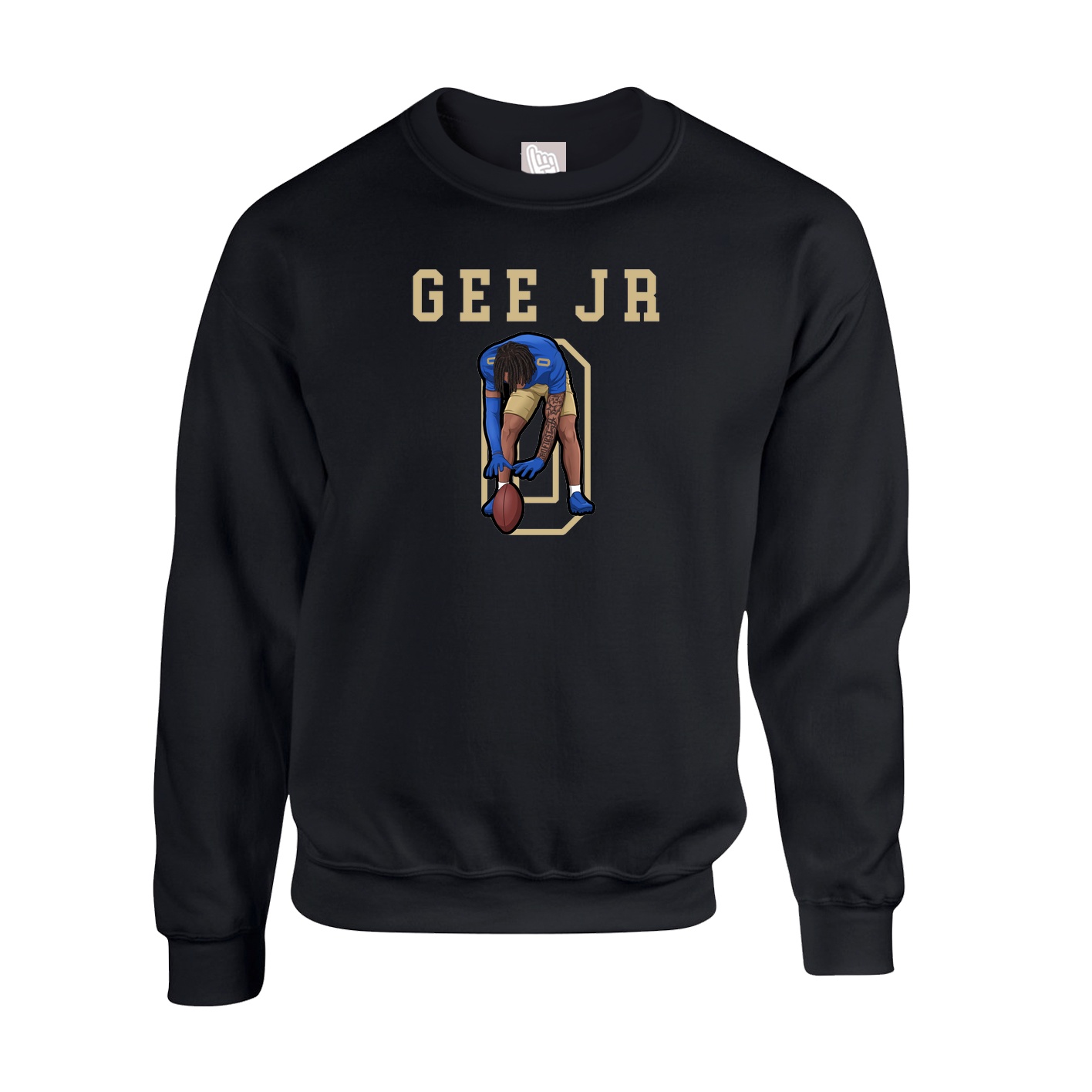 Fleece Crew — Shirsey in Black