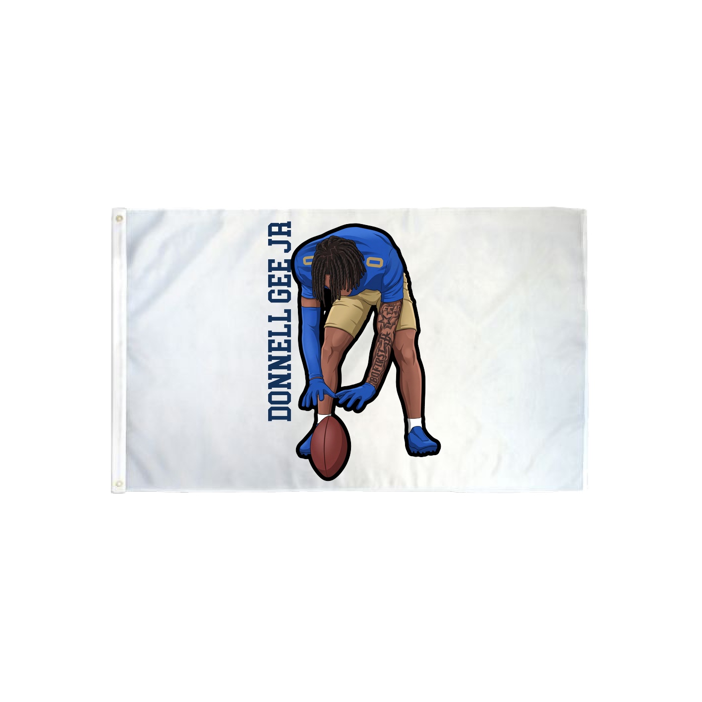 3x5 Flag — Name Vertical in Classic