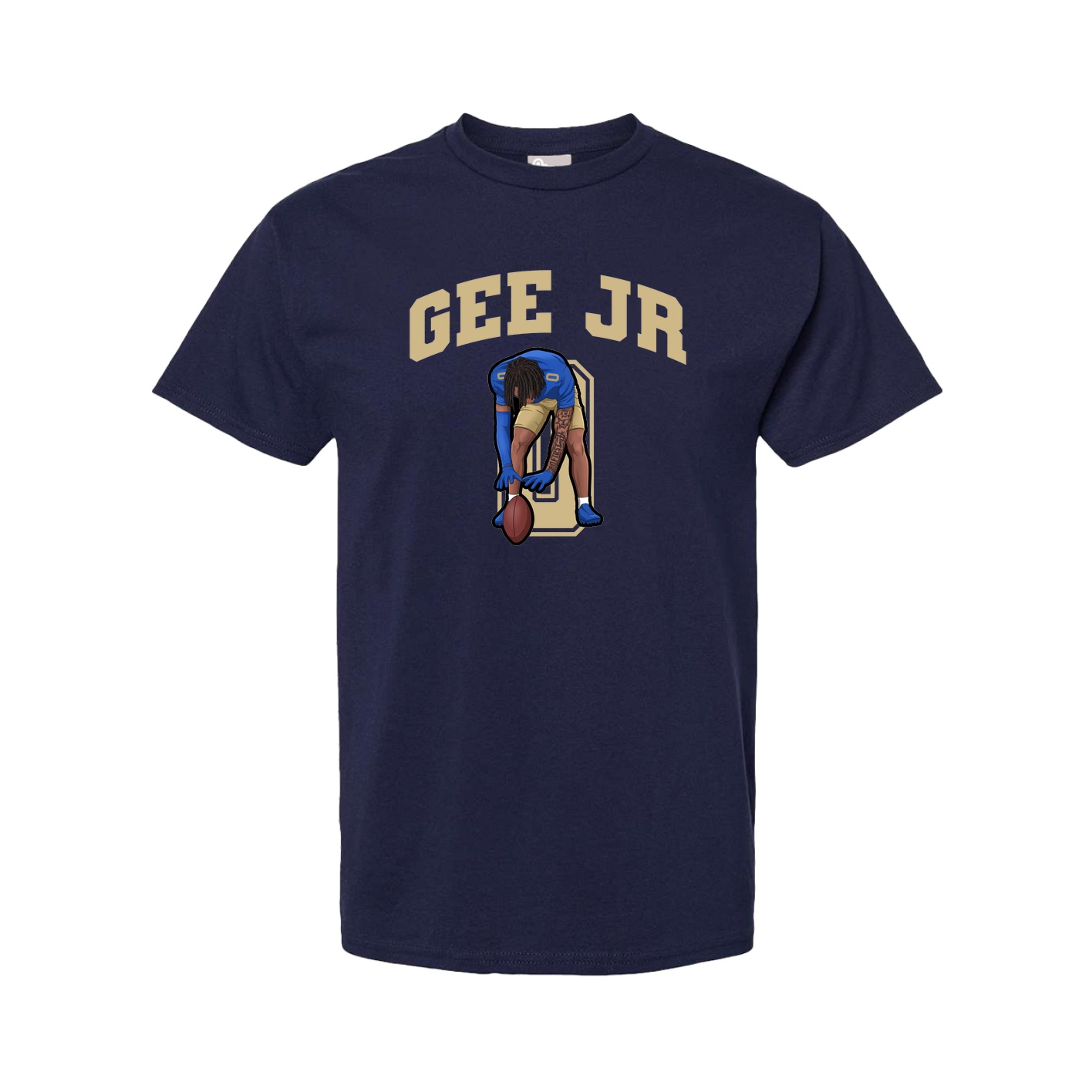 Tee — Number in Navy