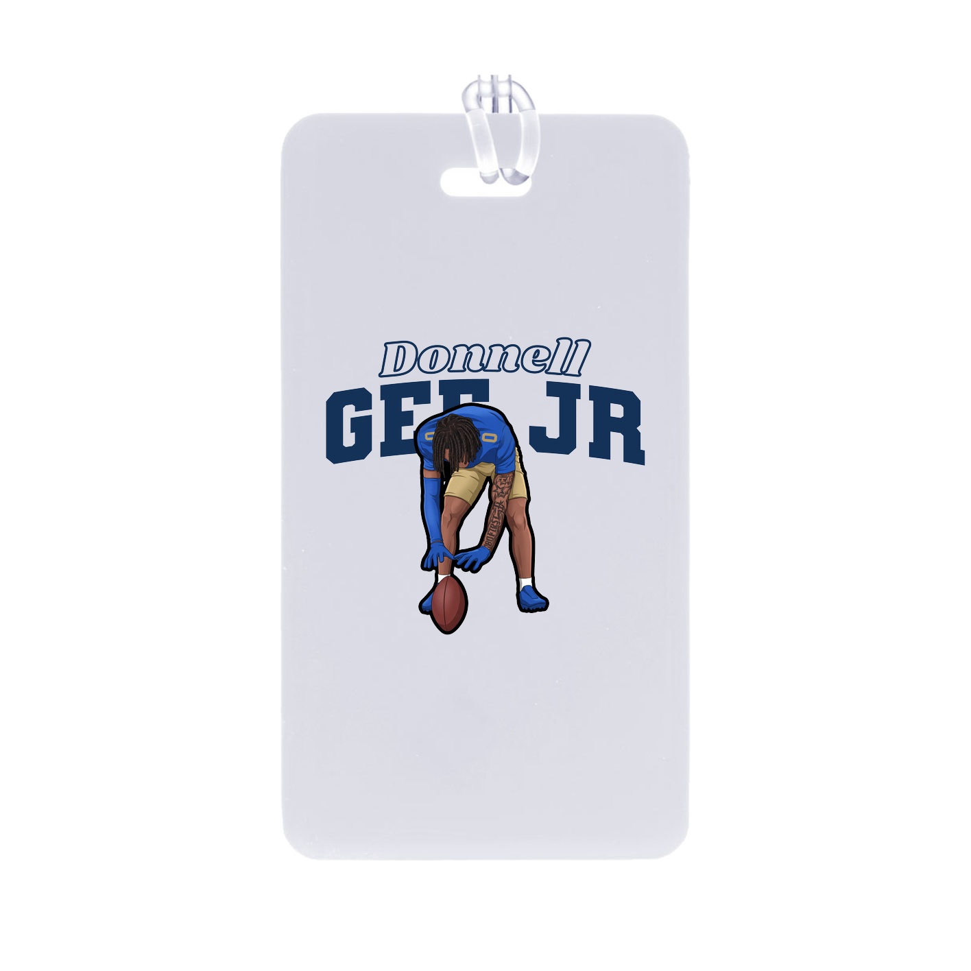 Bag Tag — Name Arch in Classic