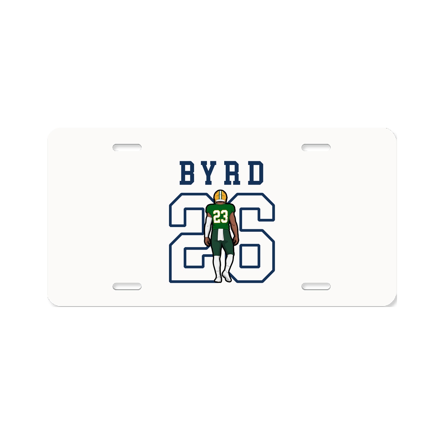 License Plate — Shirsey in Classic