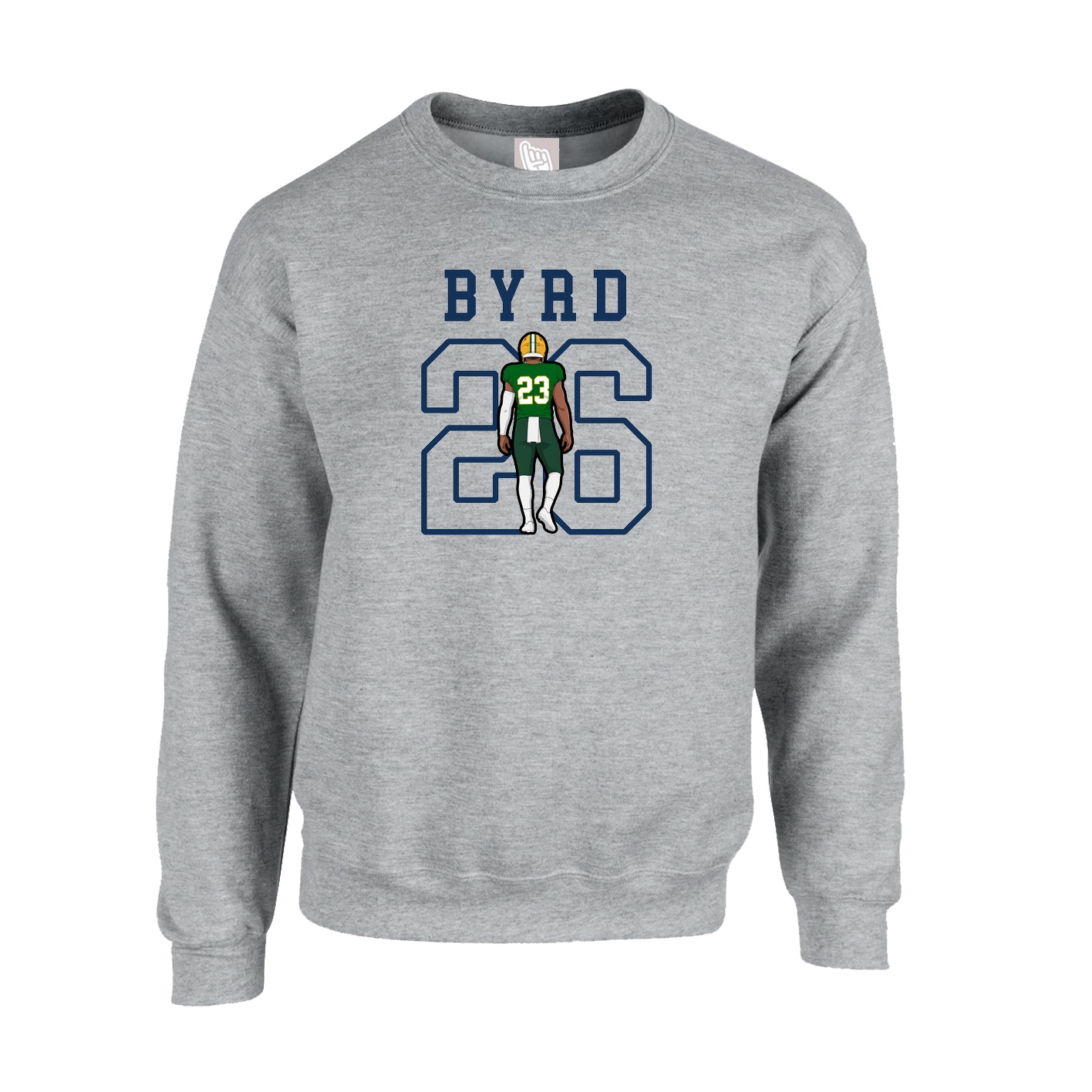 Fleece Crew — Shirsey in Grey