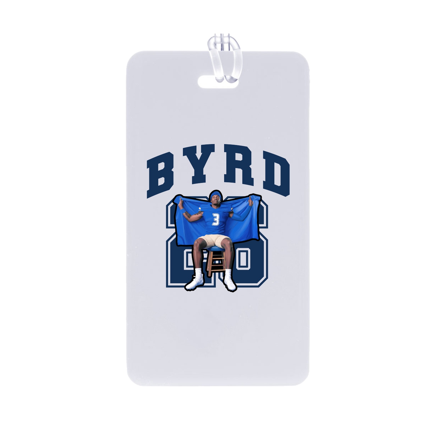 Bag Tag — Number in Classic