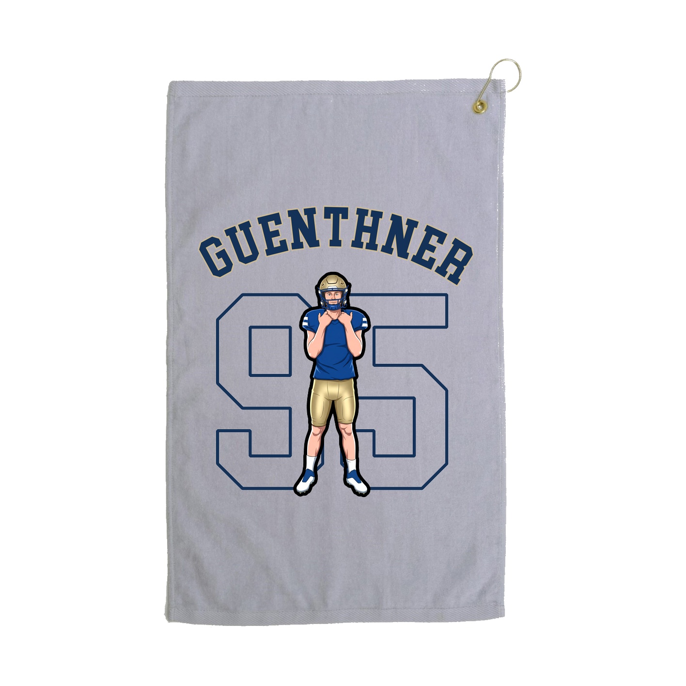 Golf Towel — Shirsey Arch in Grey